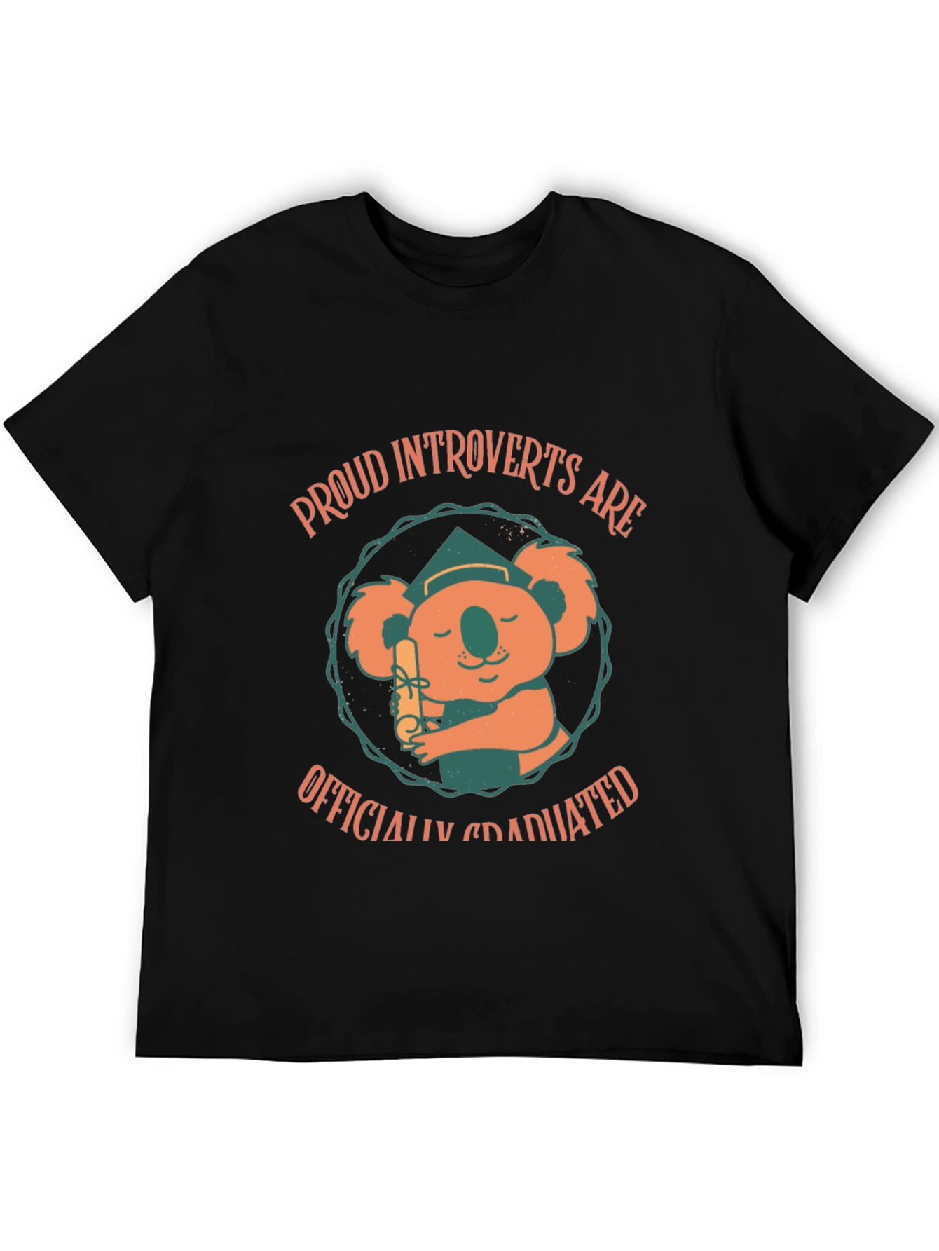 Proud Introverts Graduated T-Shirt