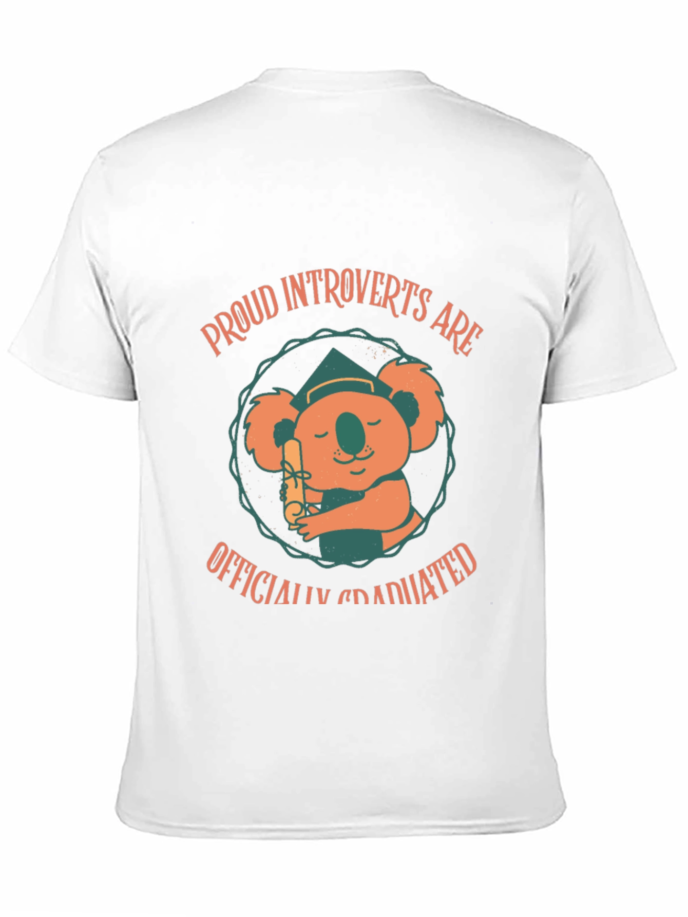 Proud Introverts Graduated T-Shirt