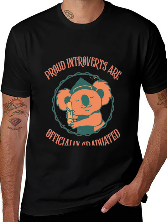 Proud Introverts Graduated T-Shirt