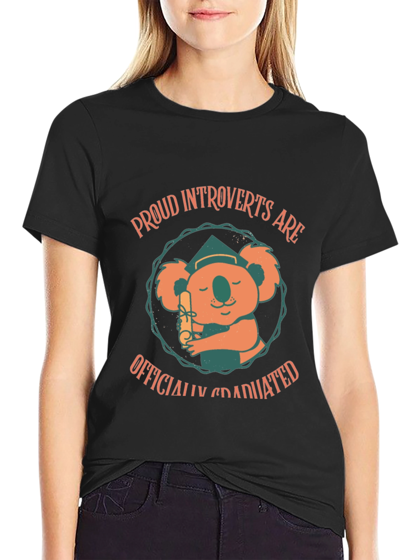 Proud Introverts Graduated T-Shirt