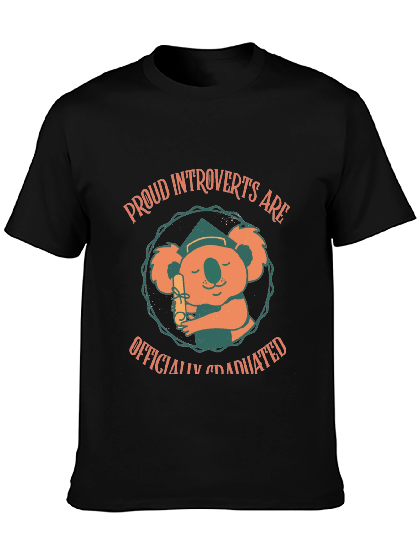 Proud Introverts Graduated T-Shirt