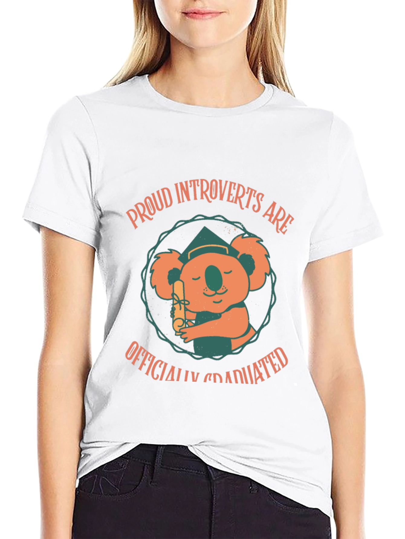 Proud Introverts Graduated T-Shirt