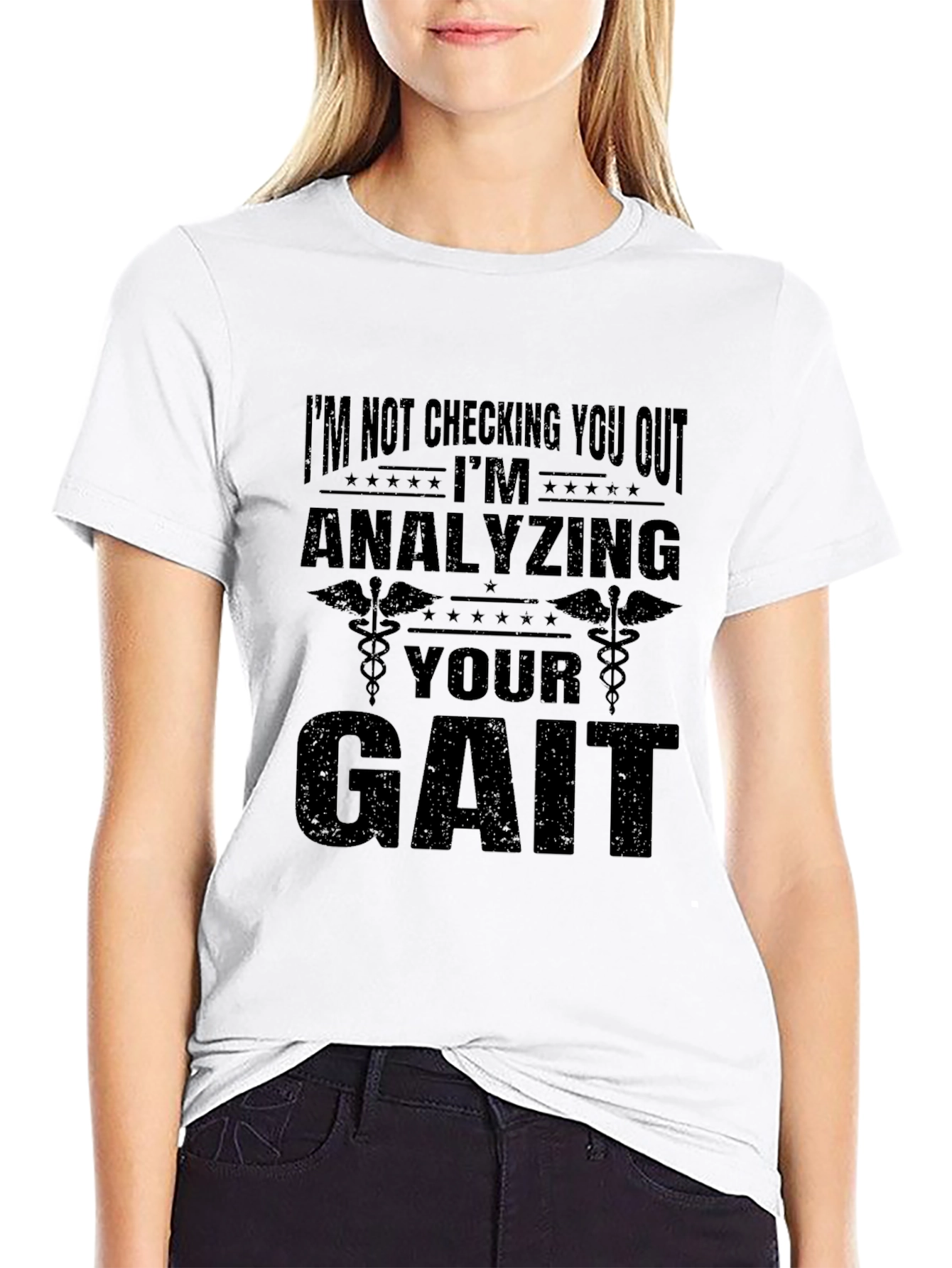 Analyzing Your Gait Funny Graphic T-Shirt