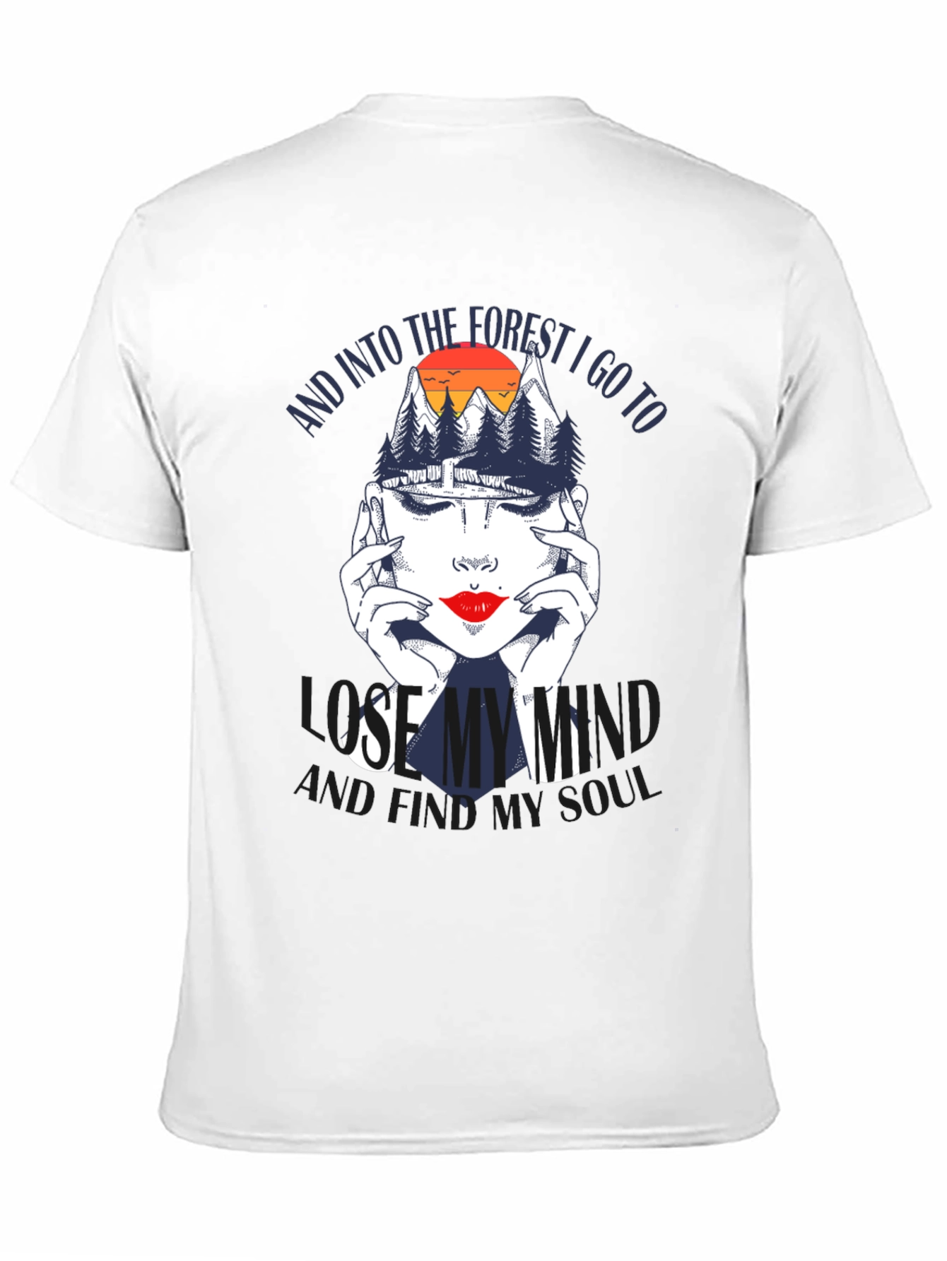 Forest Soul Graphic T-Shirt - Black
