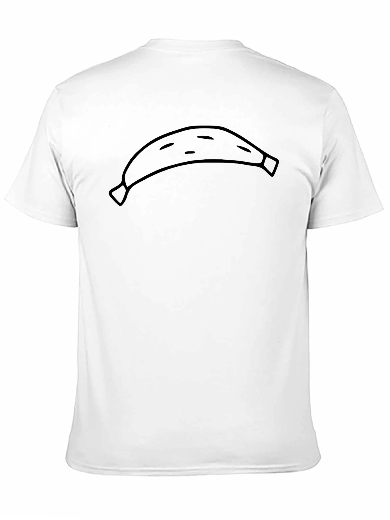 Banana Outline Graphic T-Shirt