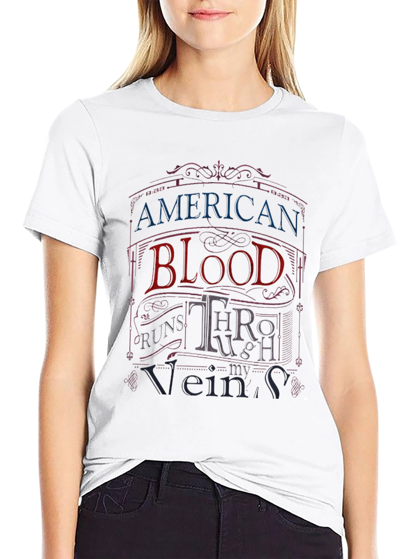 American Blood Graphic Tee