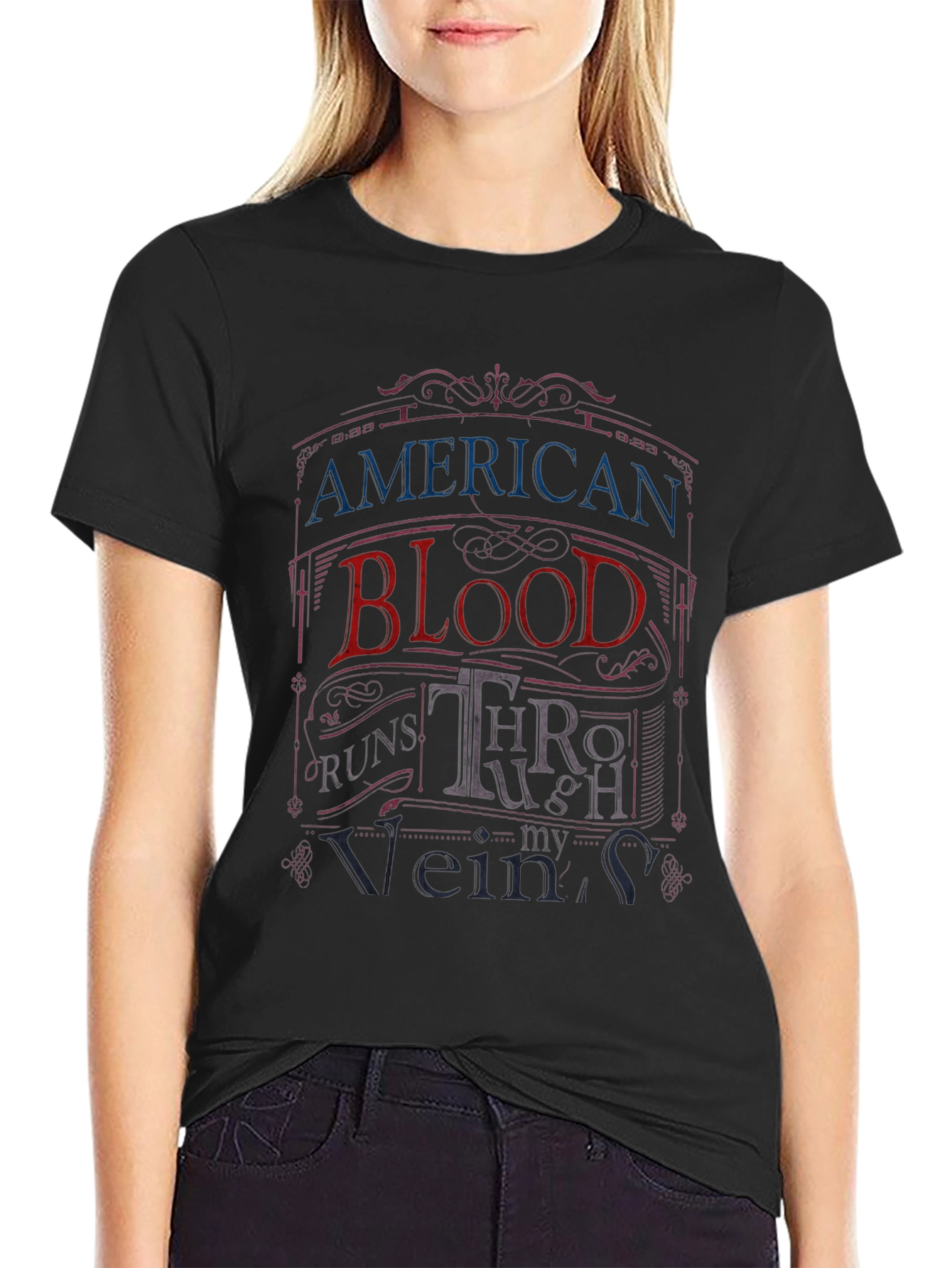 American Blood Graphic Tee