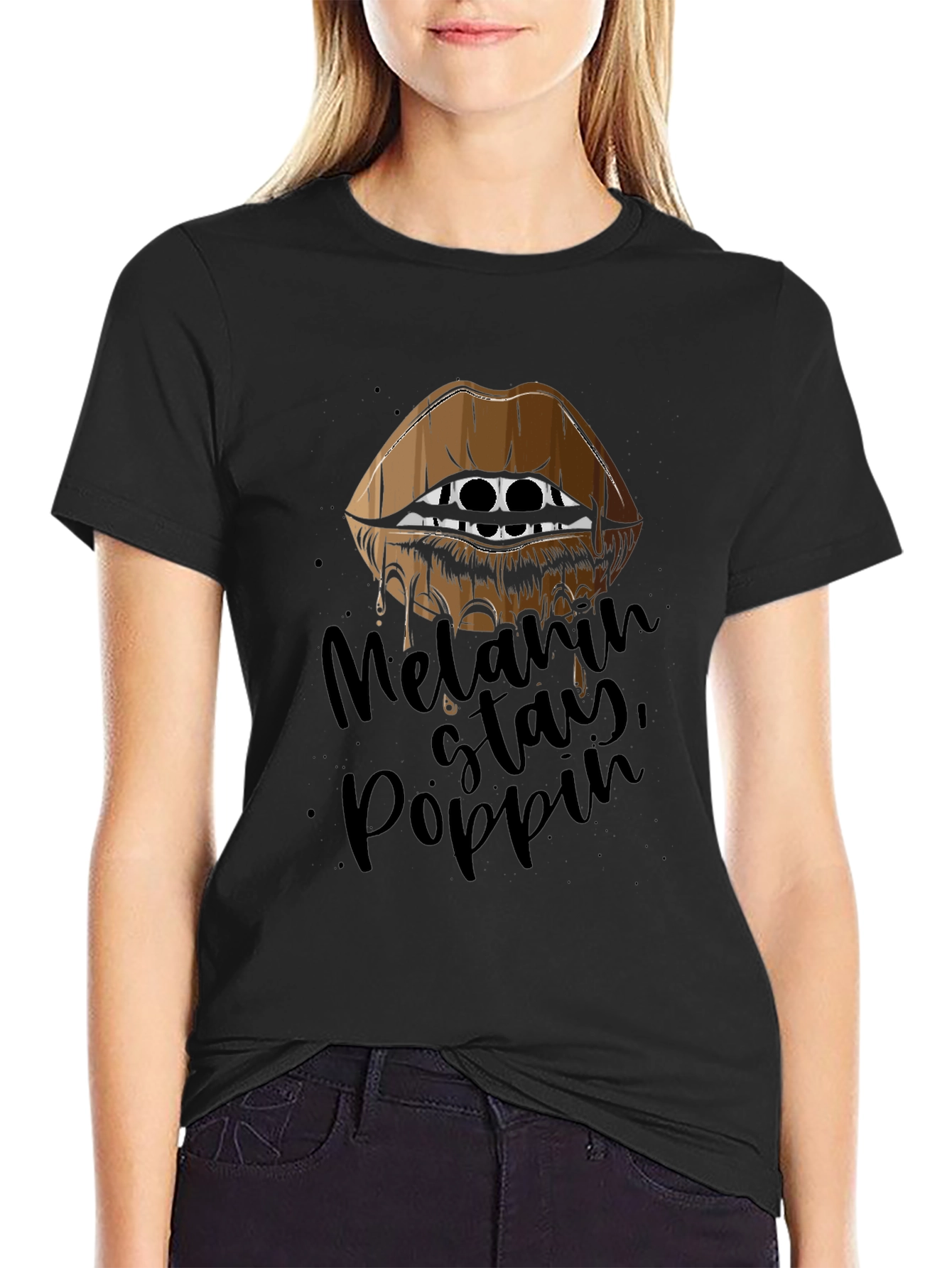 Melanin Poppin Graphic Tee