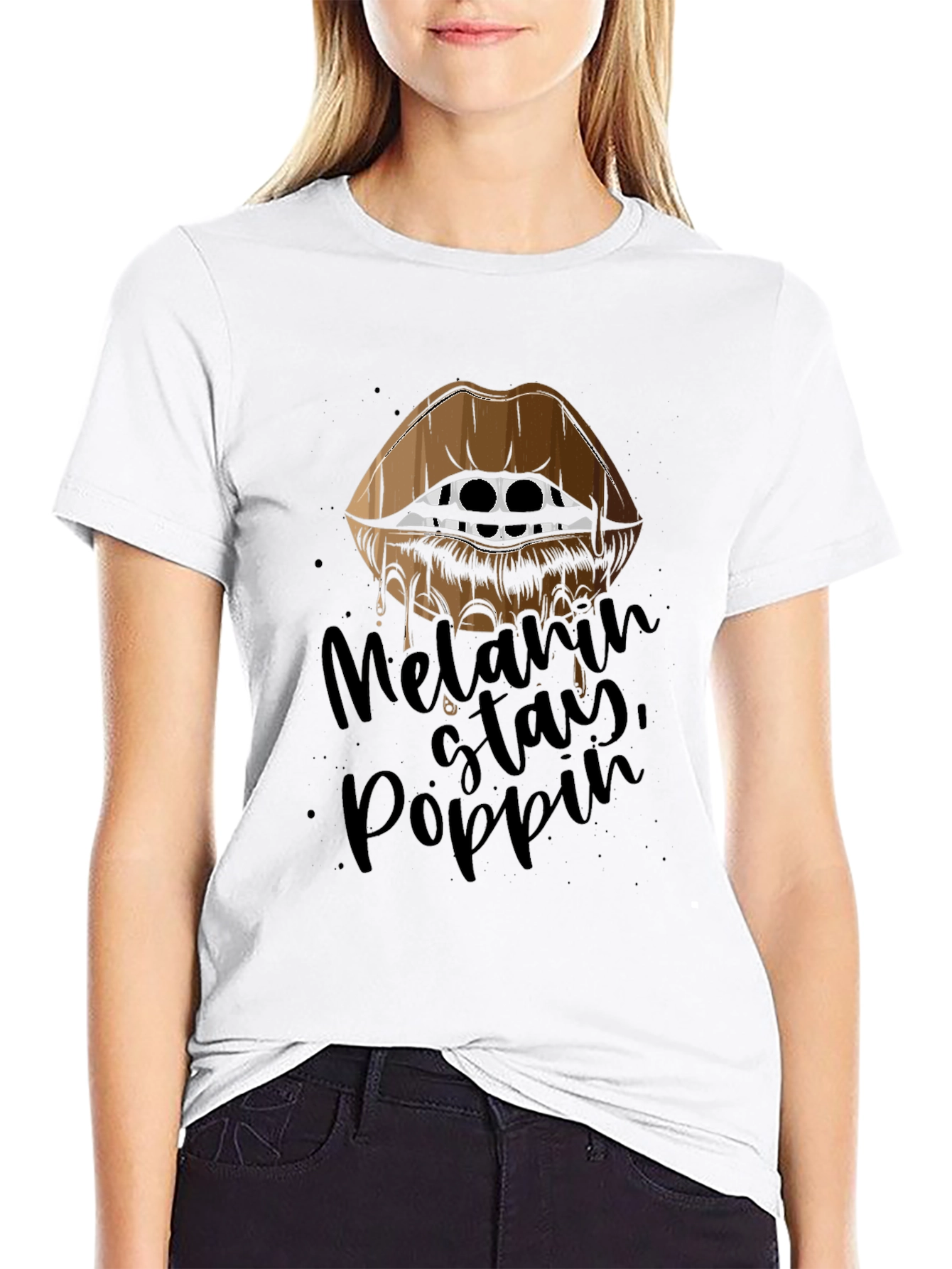 Melanin Poppin Graphic Tee