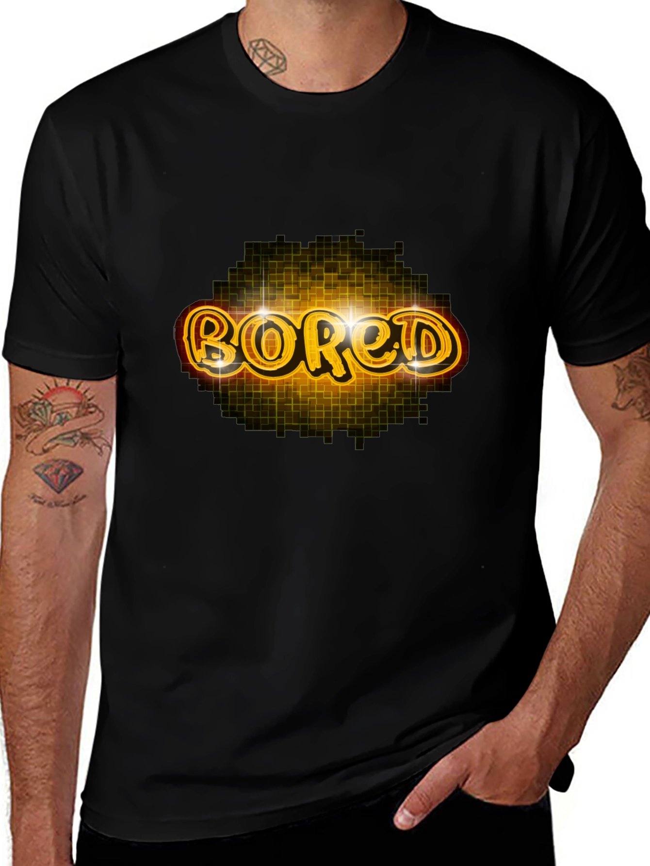 Bored Graphic T-Shirt - Casual Style