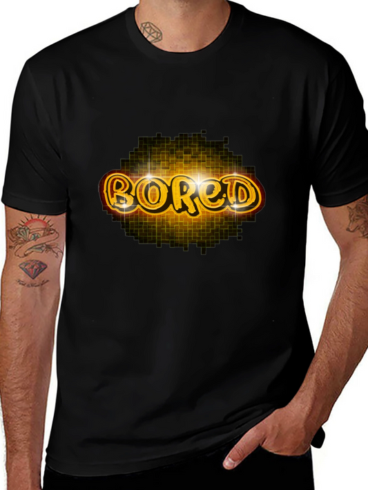 Bored Graphic T-Shirt - Casual Style