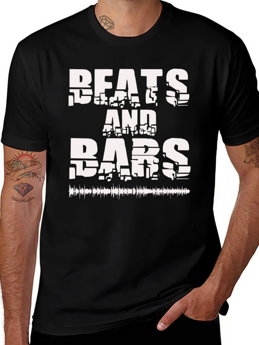 Beats and Bars Graphic Tee - Cool Music Lover T-Shirt