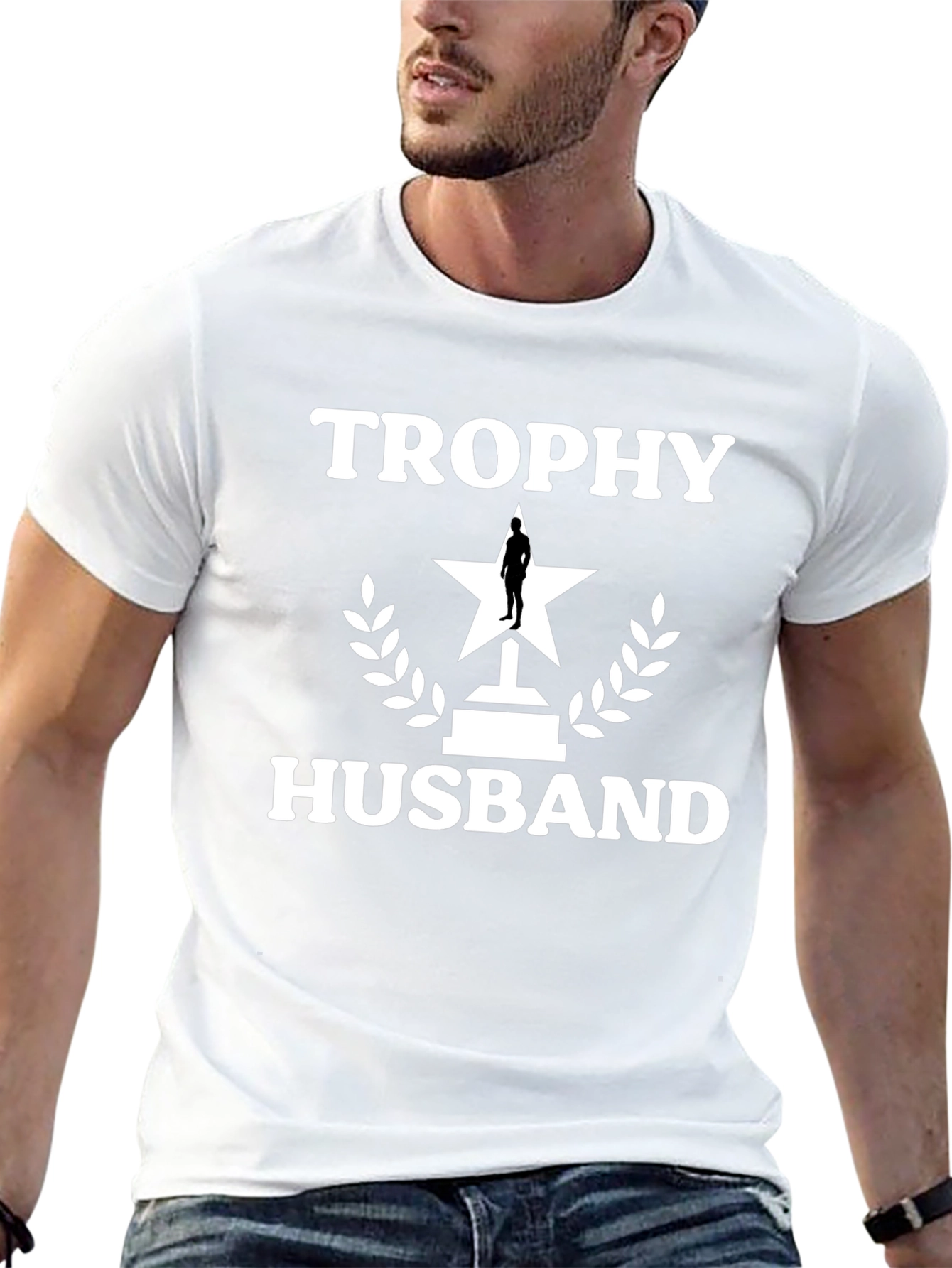 Trophy Husband Graphic Novelty T-Shirt