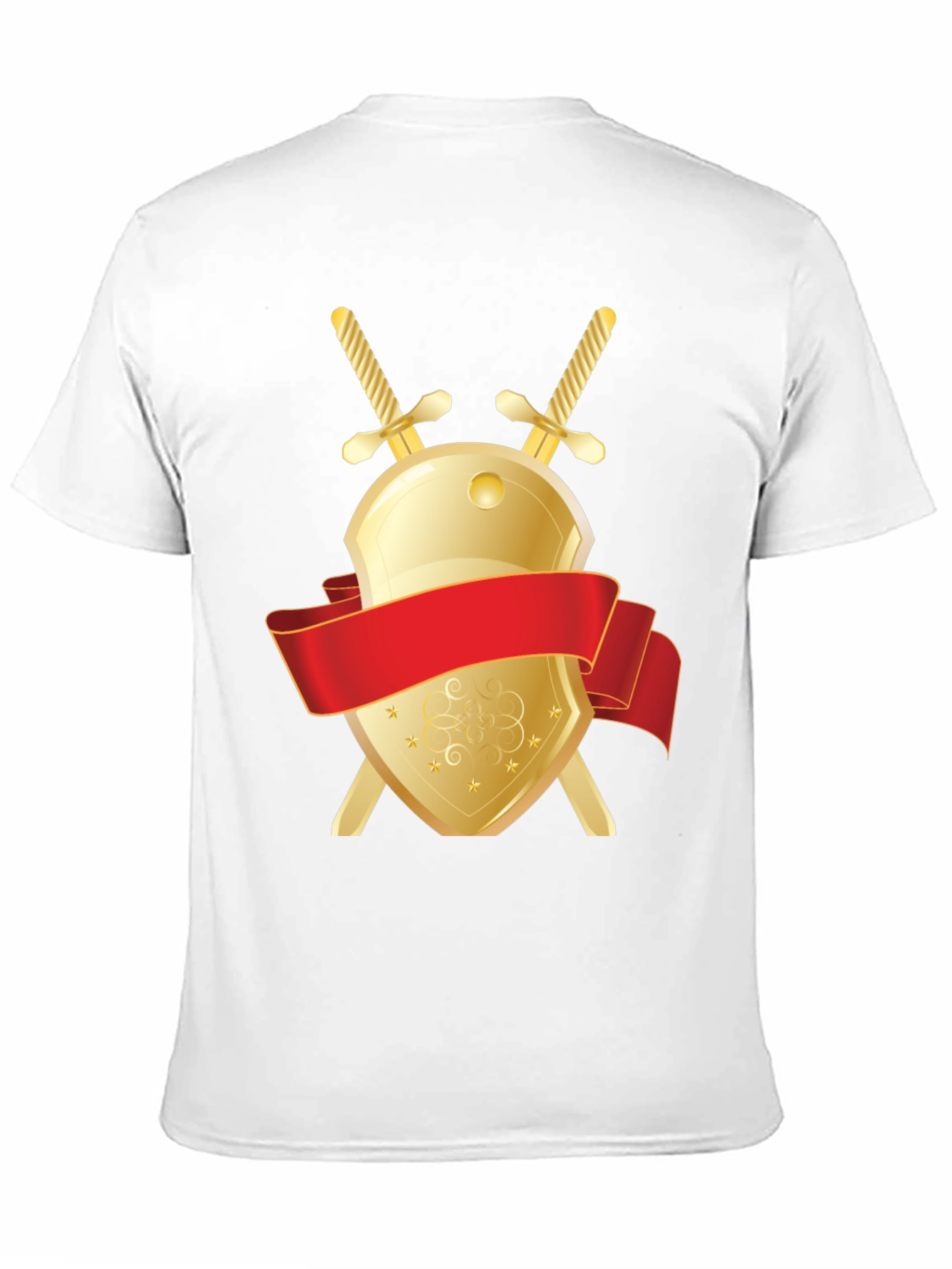 Shield & Swords Graphic Black T-Shirt