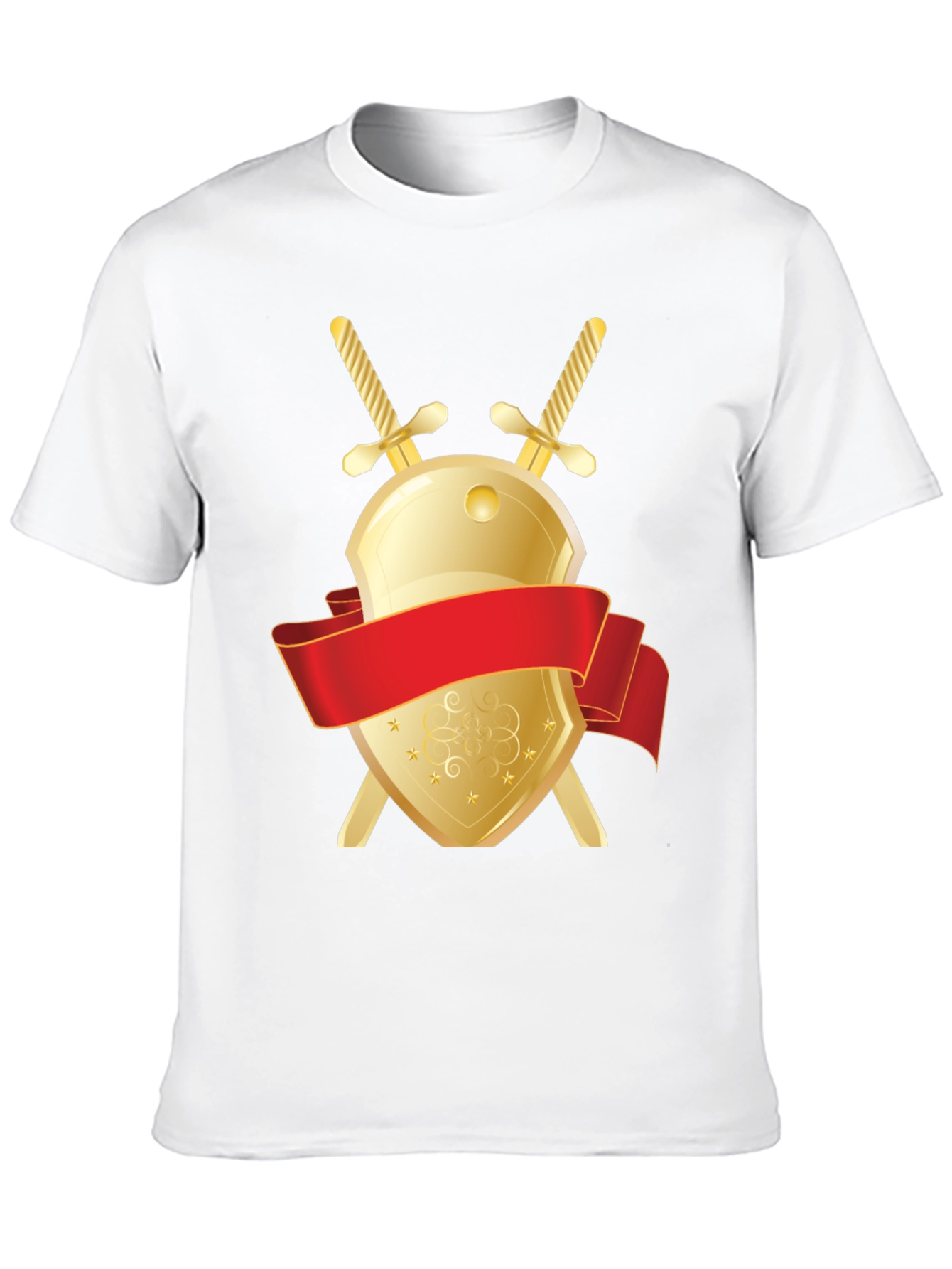 Shield & Swords Graphic Black T-Shirt