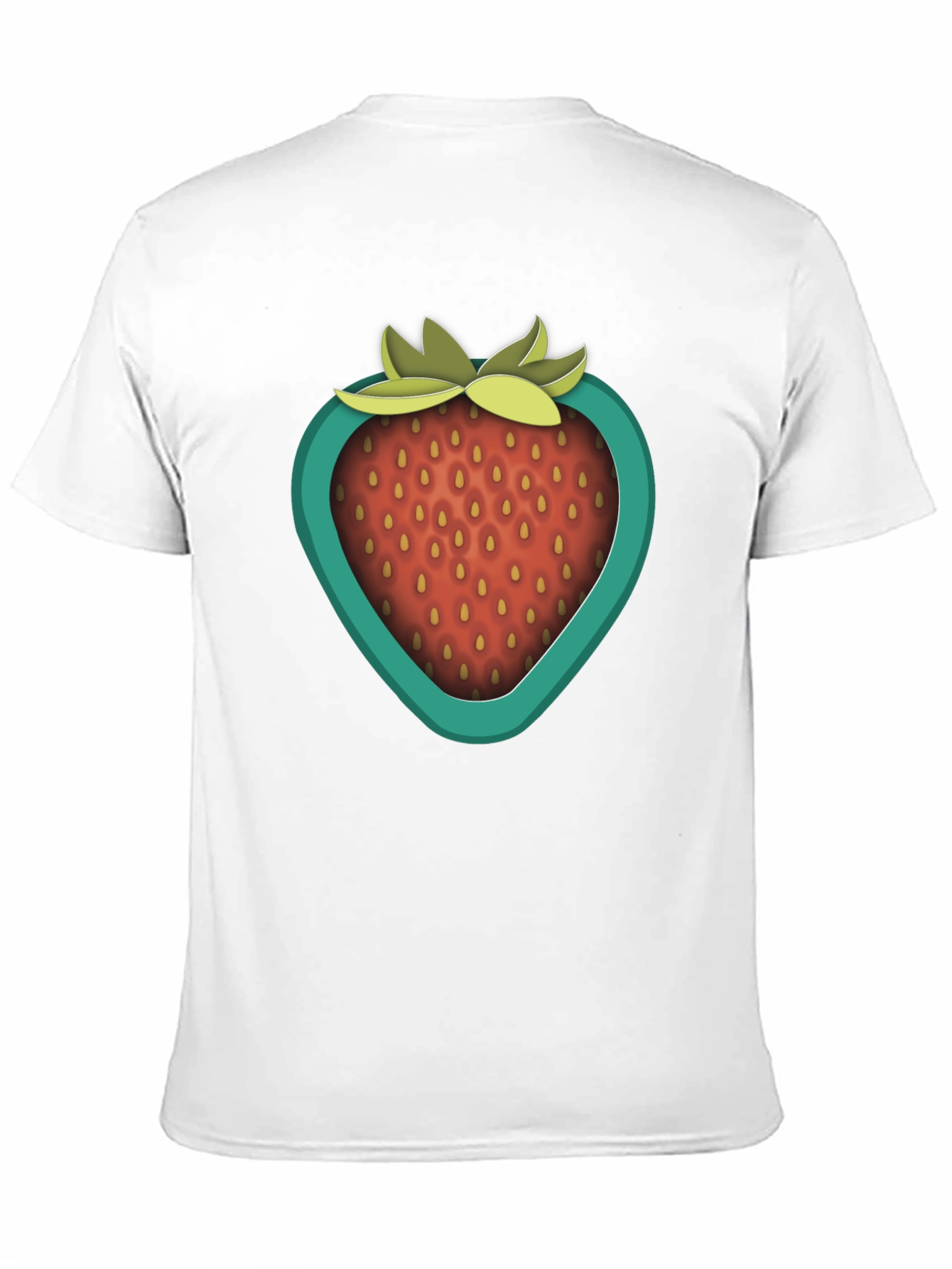 Strawberry Graphic Tee - Trendy Casual Wear