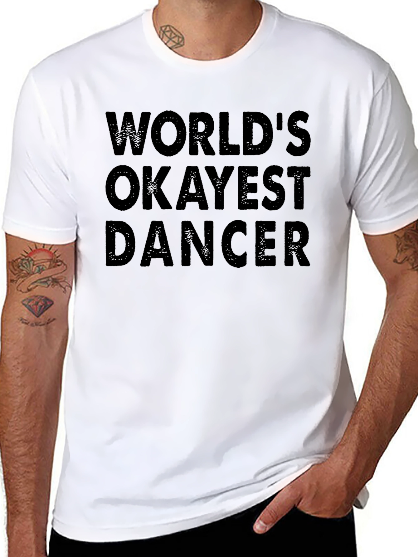 Worlds Okayest Dancer Graphic T-Shirt