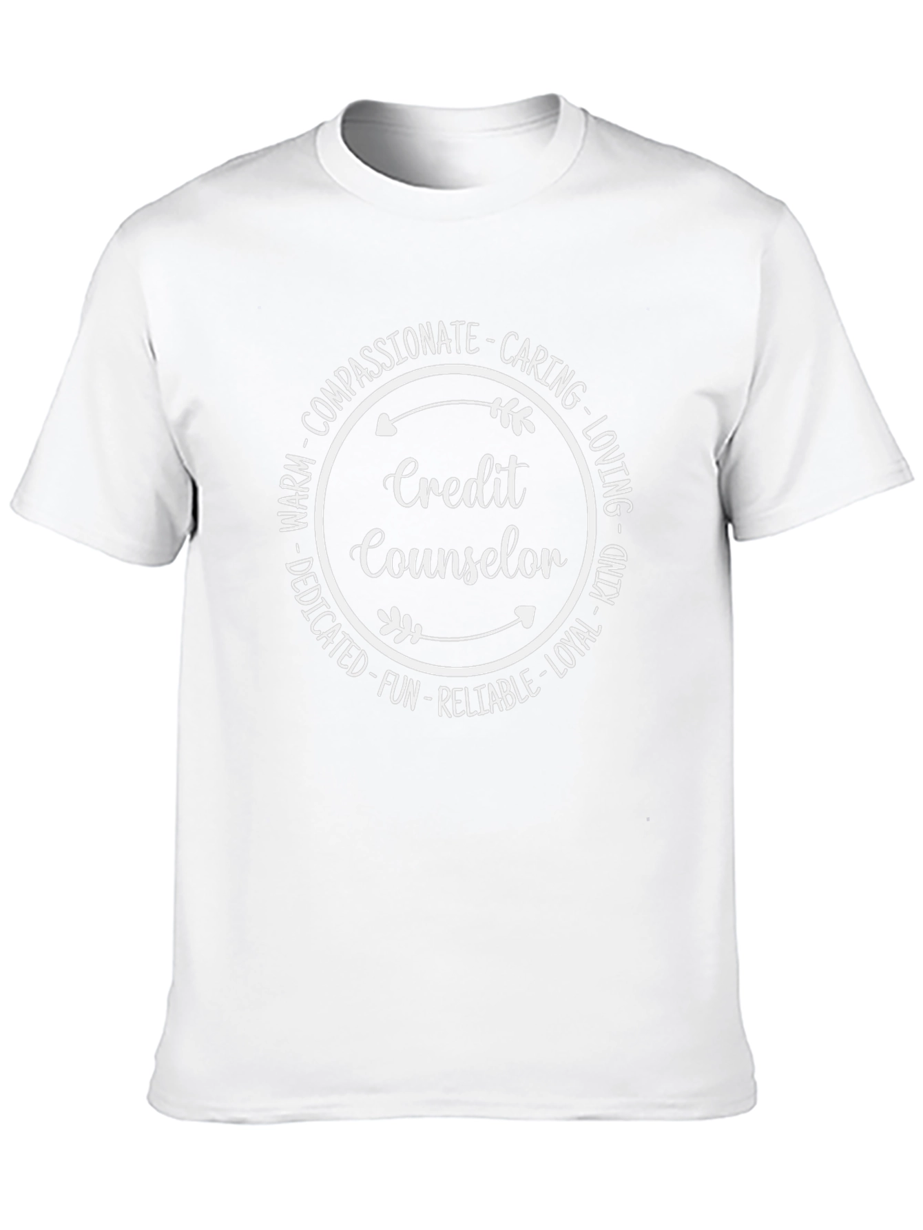 Credit Counselor Compassionate Caring T-Shirt