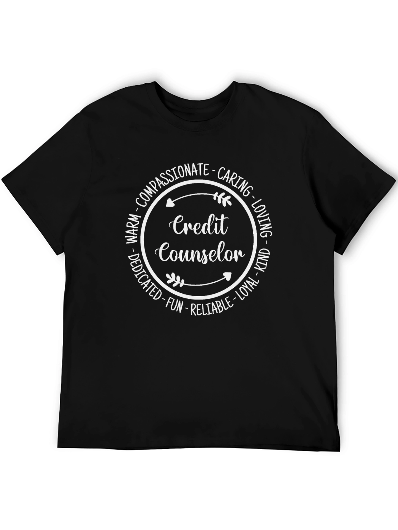 Credit Counselor Compassionate Caring T-Shirt