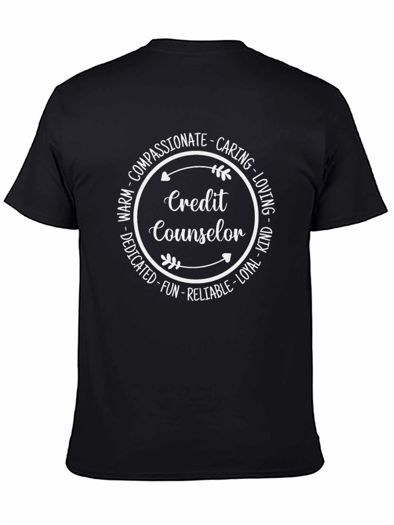 Credit Counselor Compassionate Caring T-Shirt