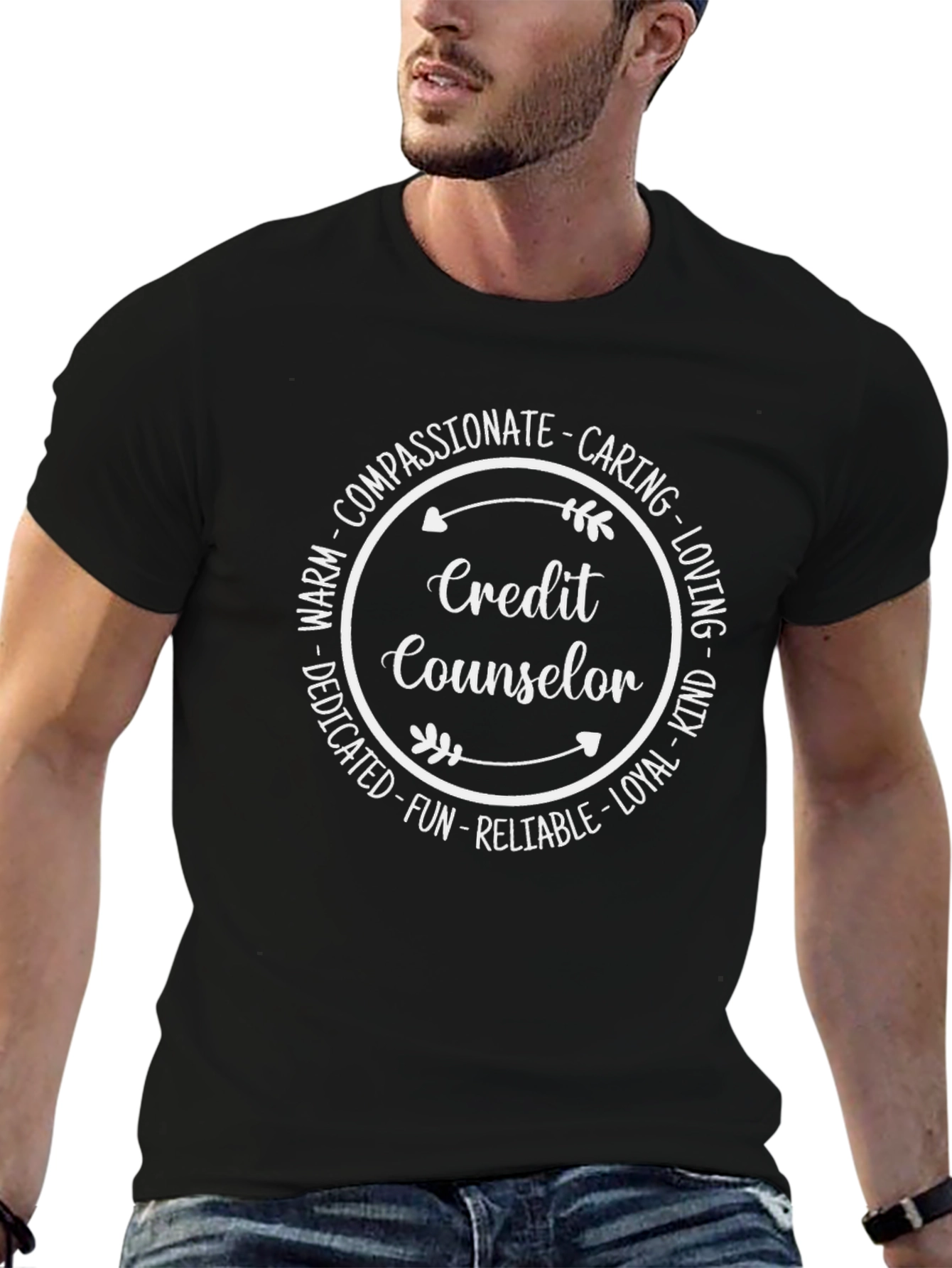 Credit Counselor Compassionate Caring T-Shirt