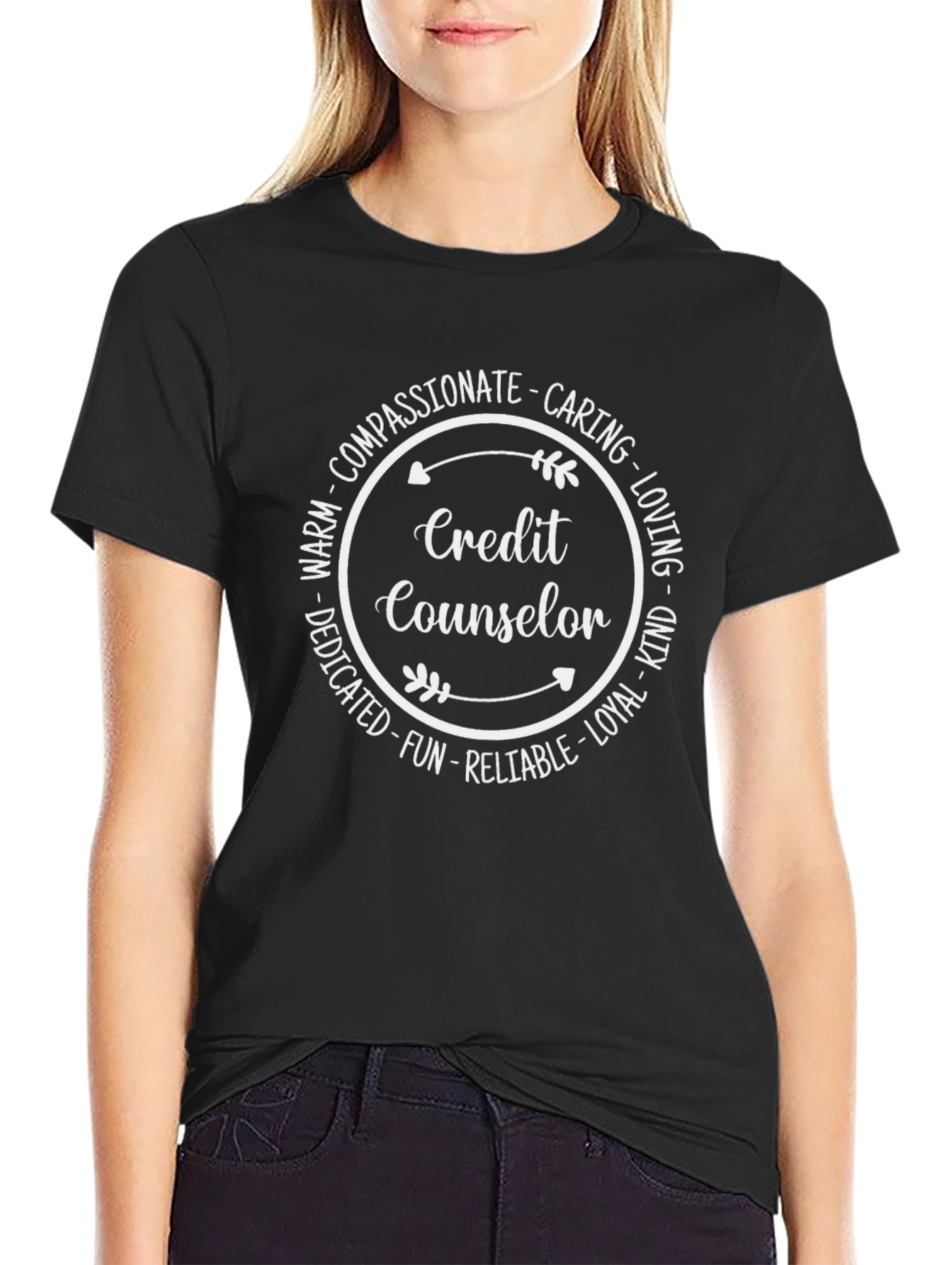 Credit Counselor Compassionate Caring T-Shirt