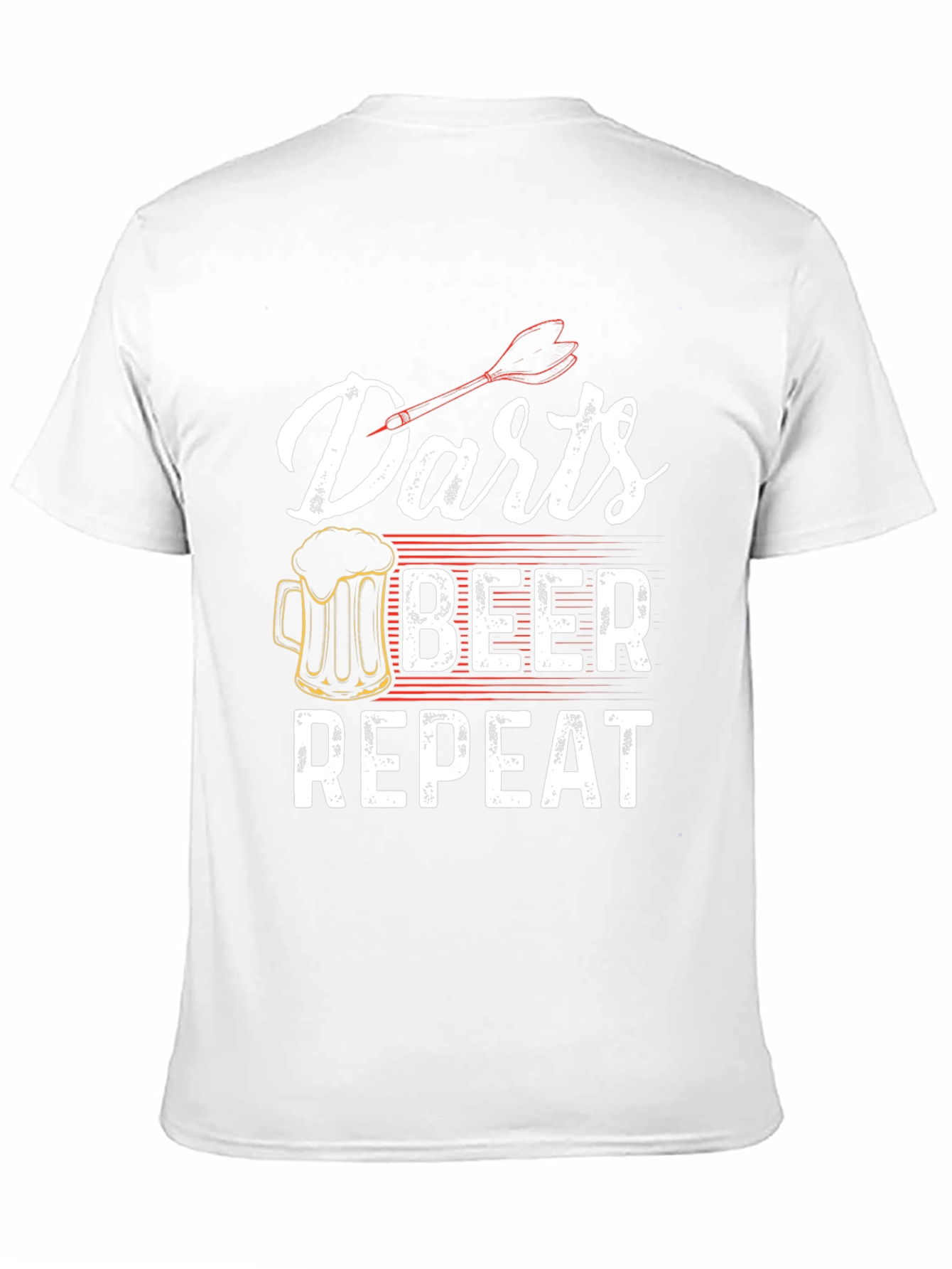 Darts Beer Repeat Graphic T-Shirt