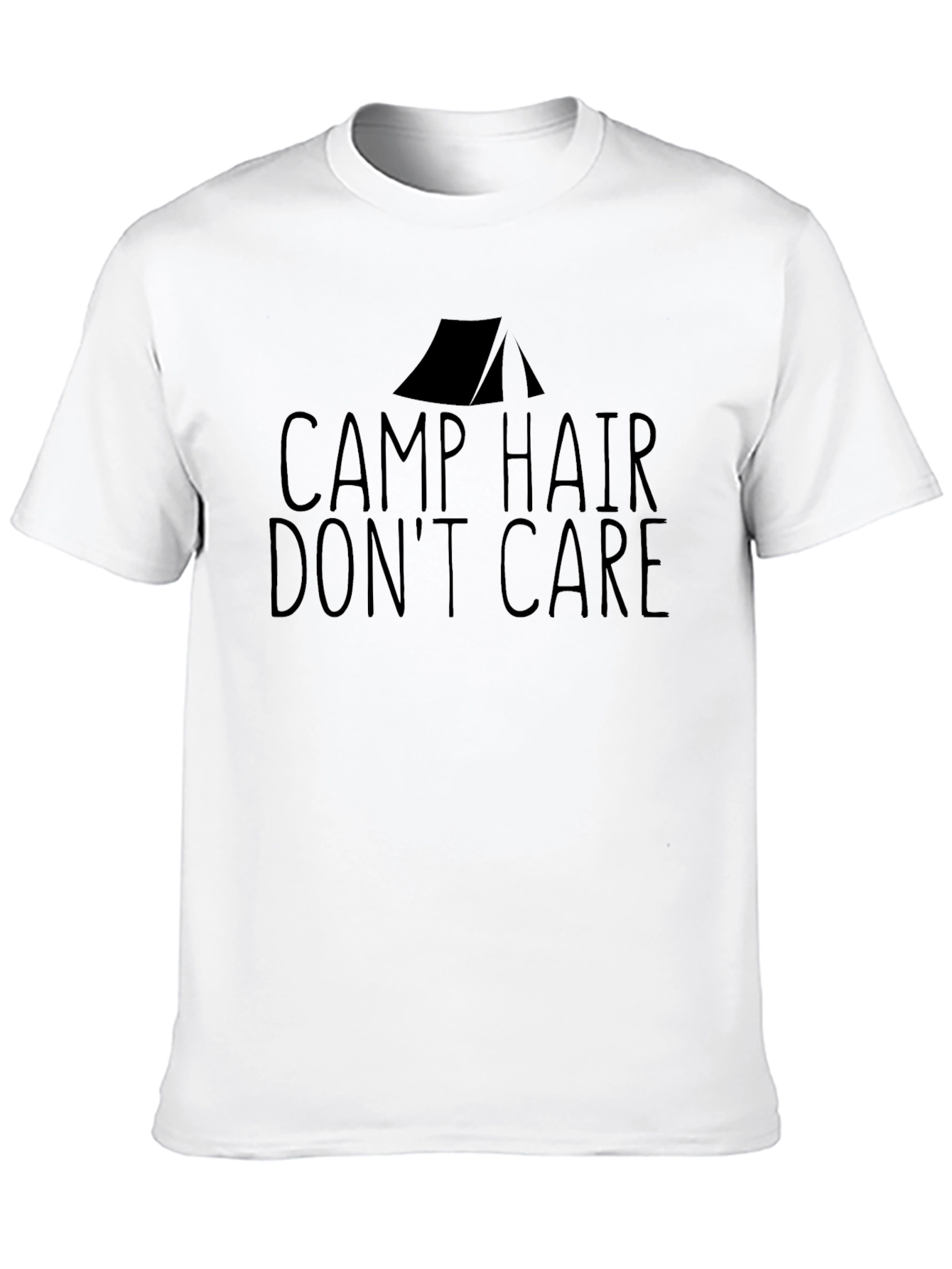 Camp Hair Dont Care Graphic Tee