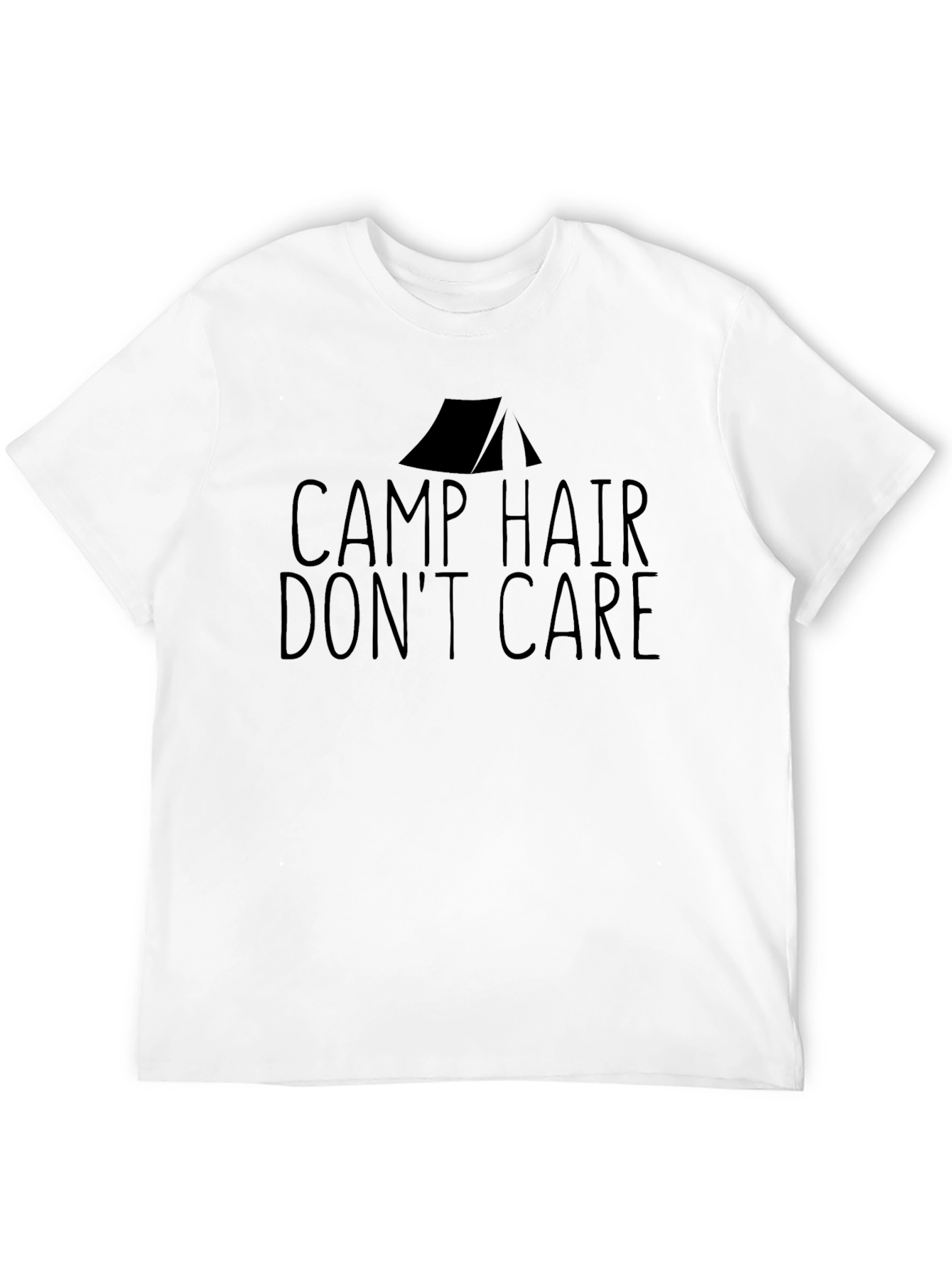 Camp Hair Dont Care Graphic Tee