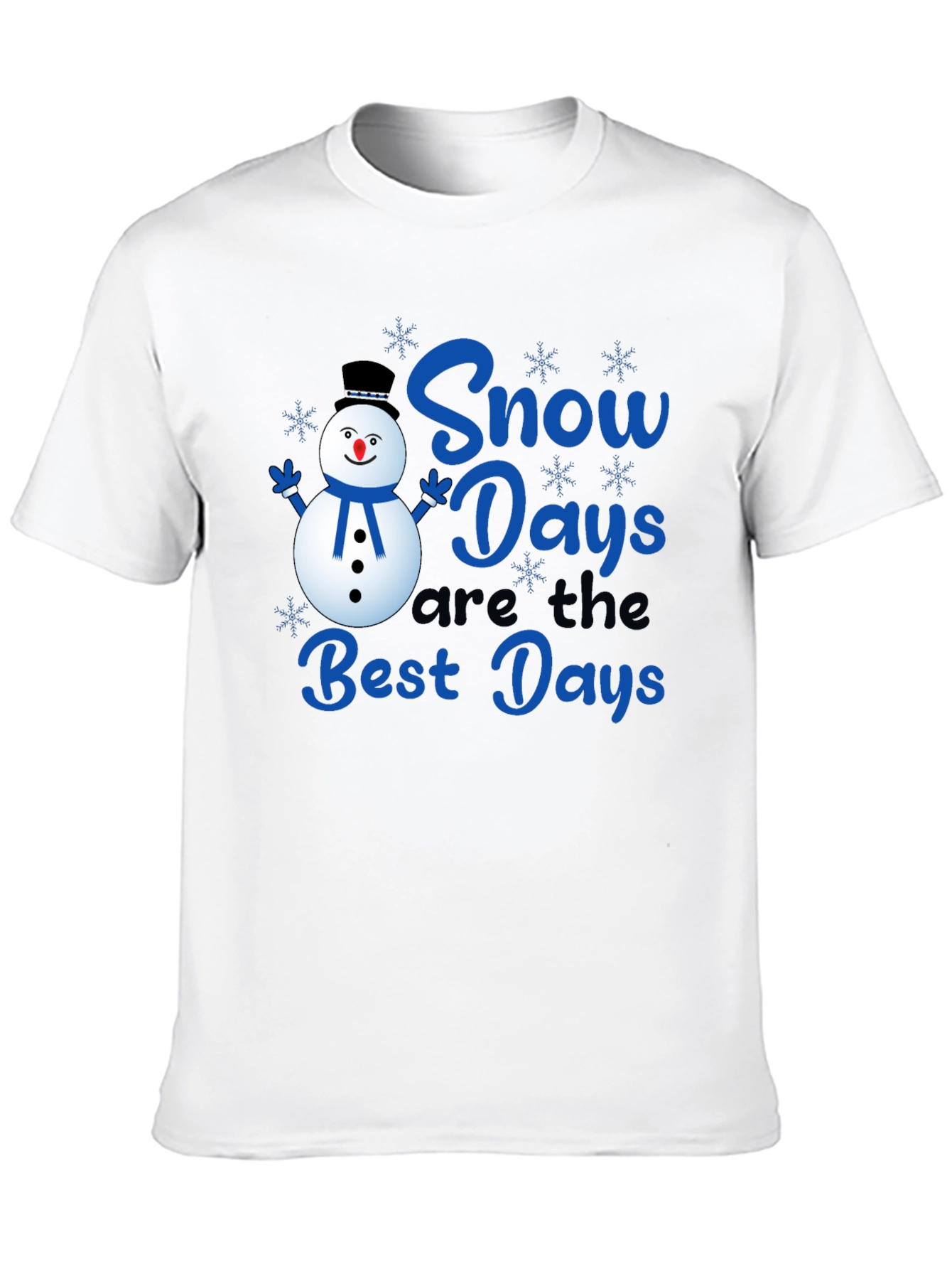 Snow Days T-Shirt - Festive Winter Apparel