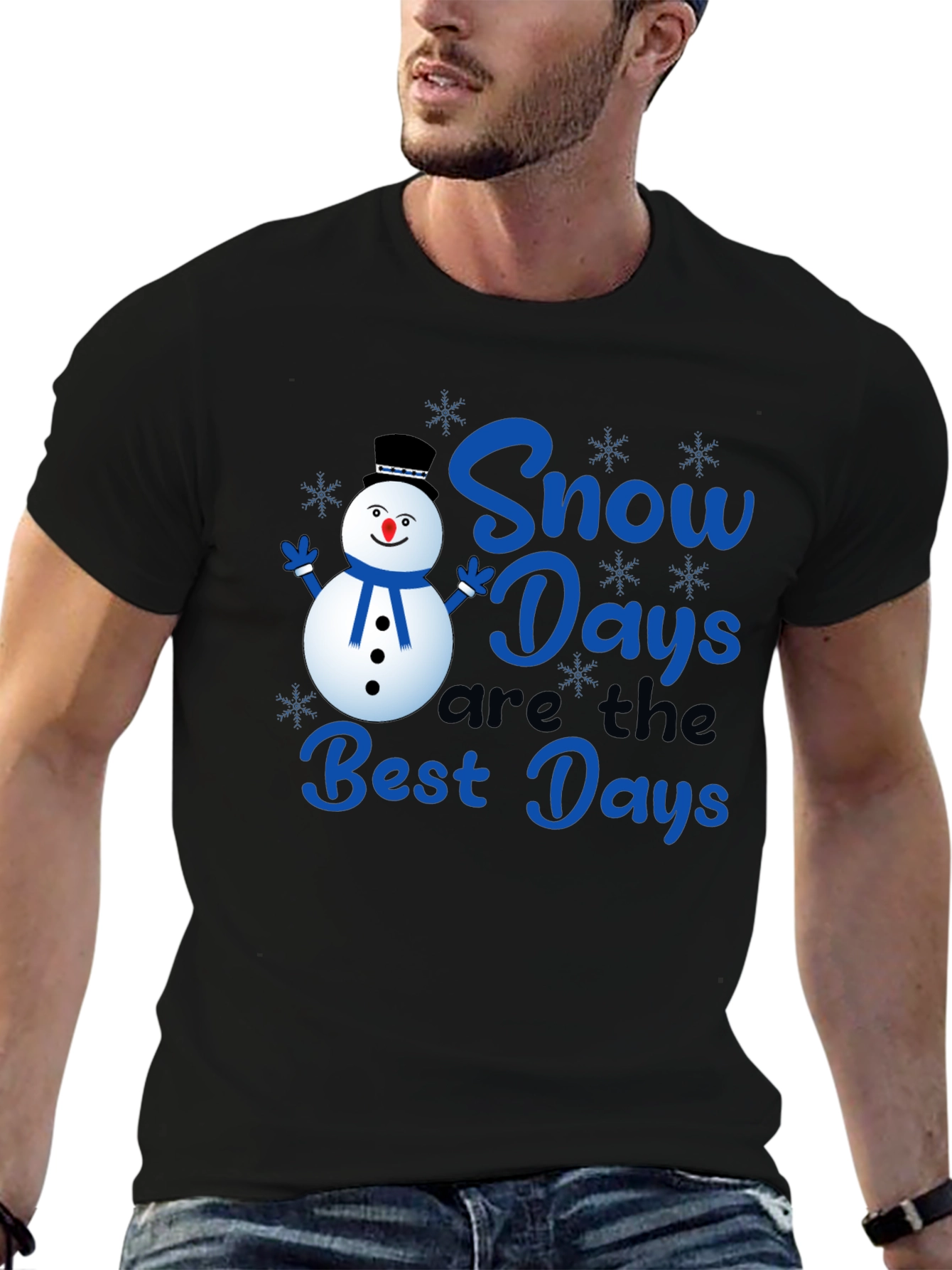 Snow Days T-Shirt - Festive Winter Apparel