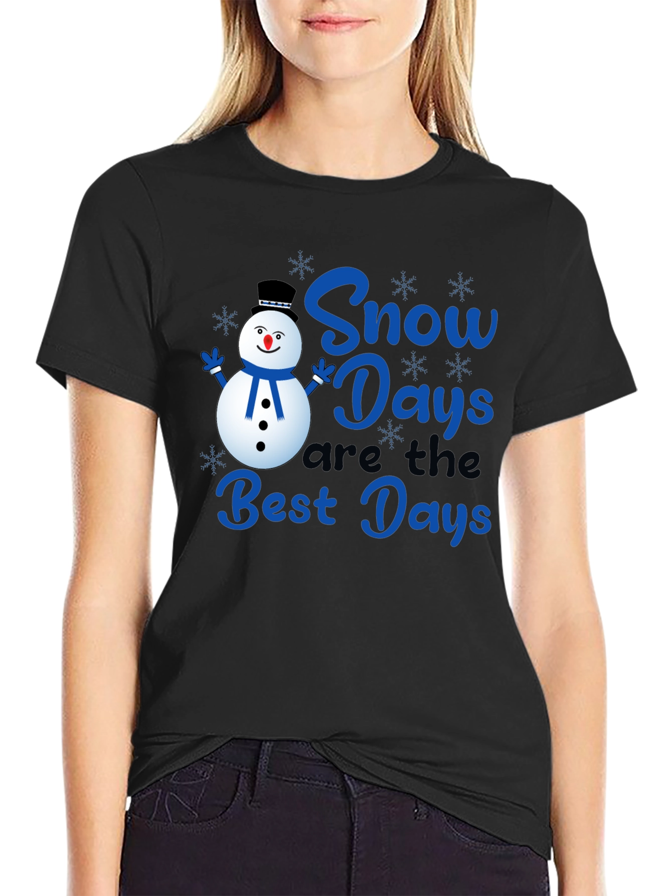 Snow Days T-Shirt - Festive Winter Apparel