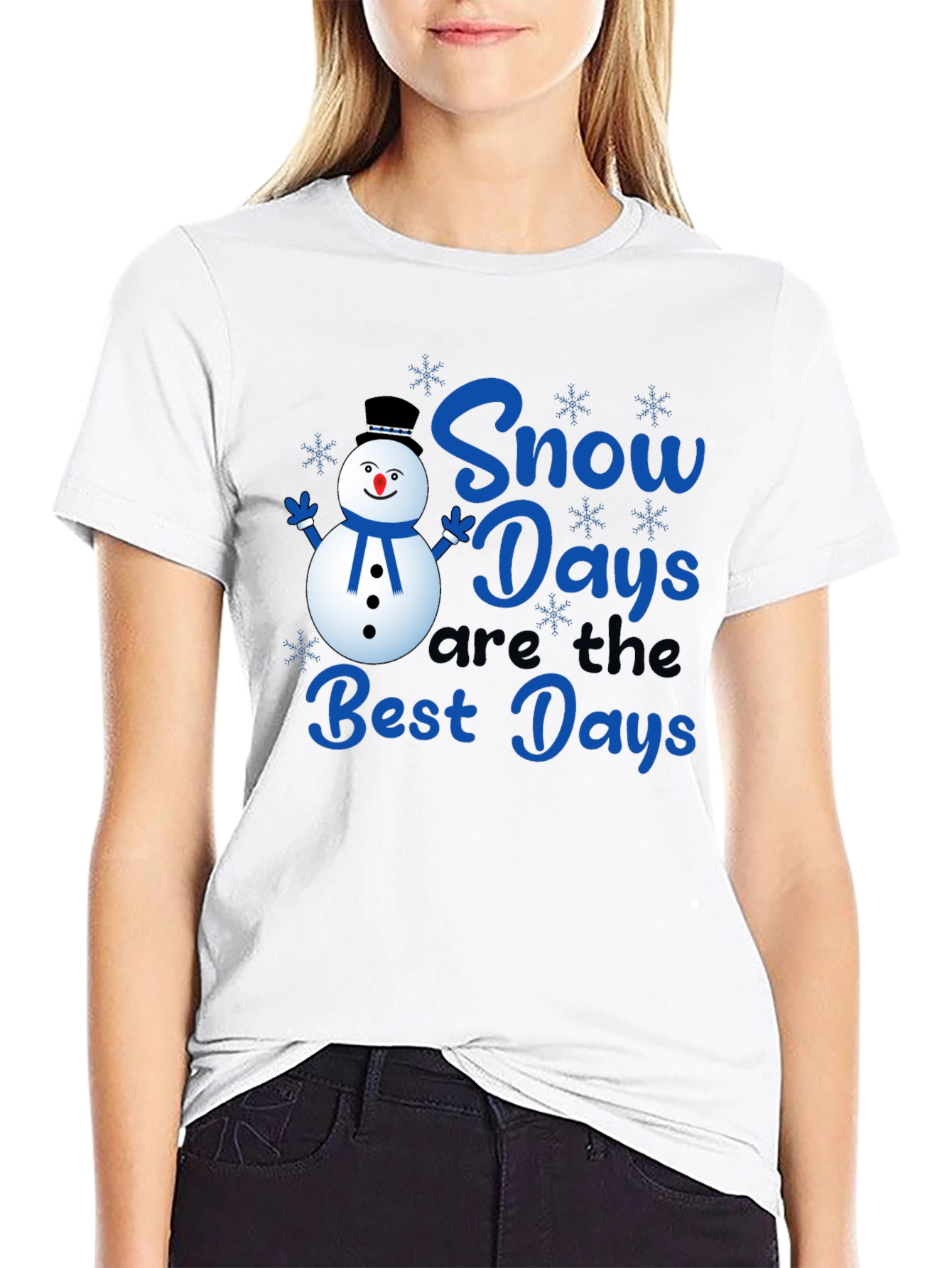 Snow Days T-Shirt - Festive Winter Apparel