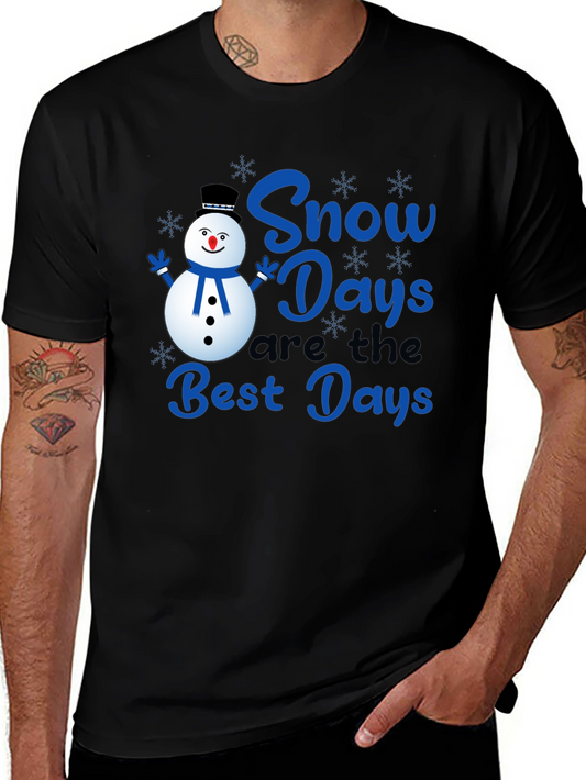 Snow Days T-Shirt - Festive Winter Apparel