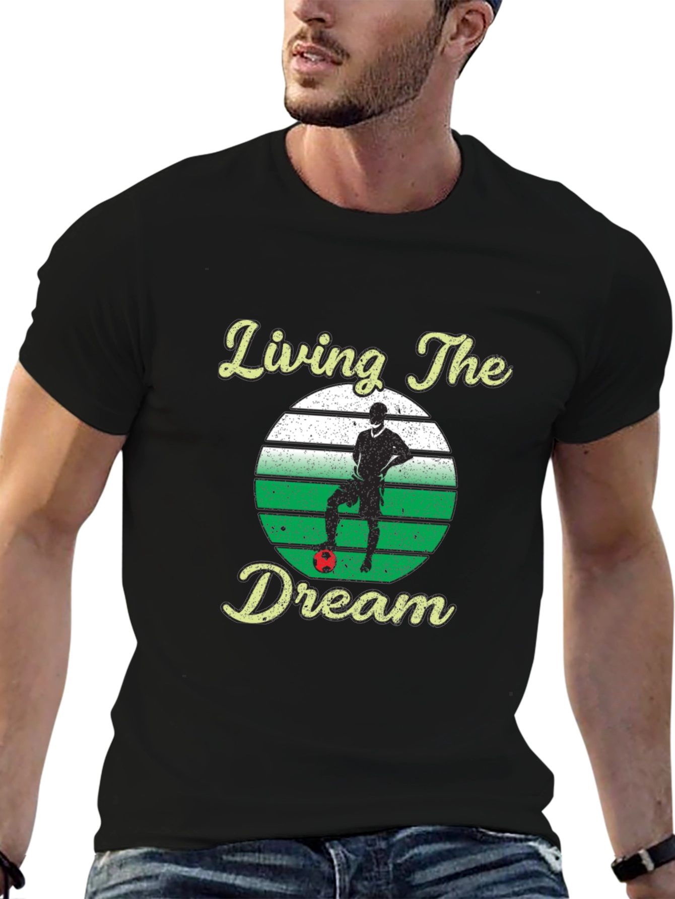 Living the Dream Soccer T-Shirt