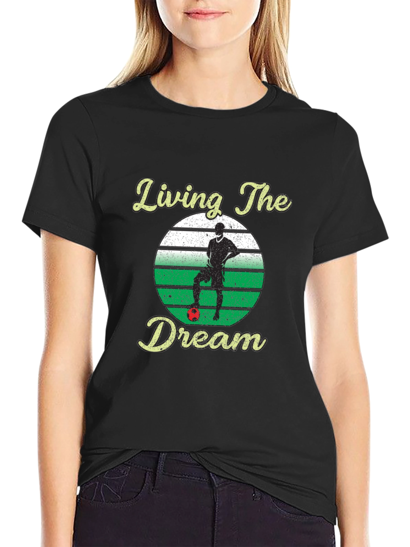 Living the Dream Soccer T-Shirt