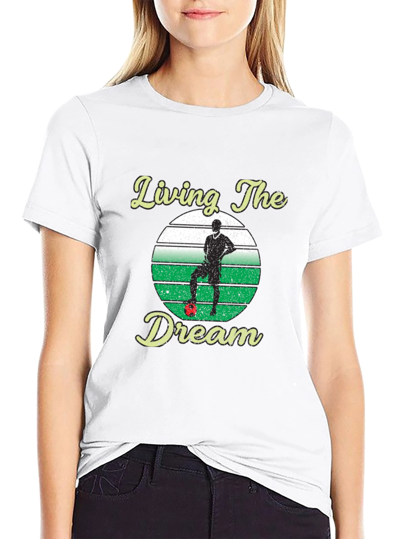 Living the Dream Soccer T-Shirt