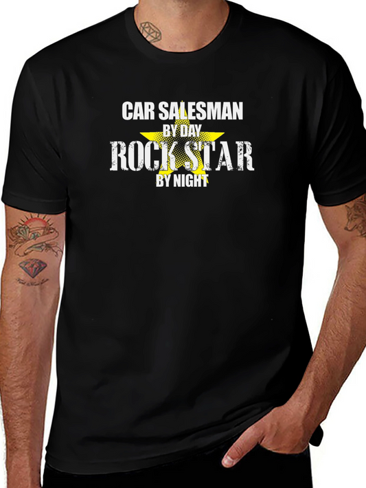 Car Salesman Rock Star T-Shirt