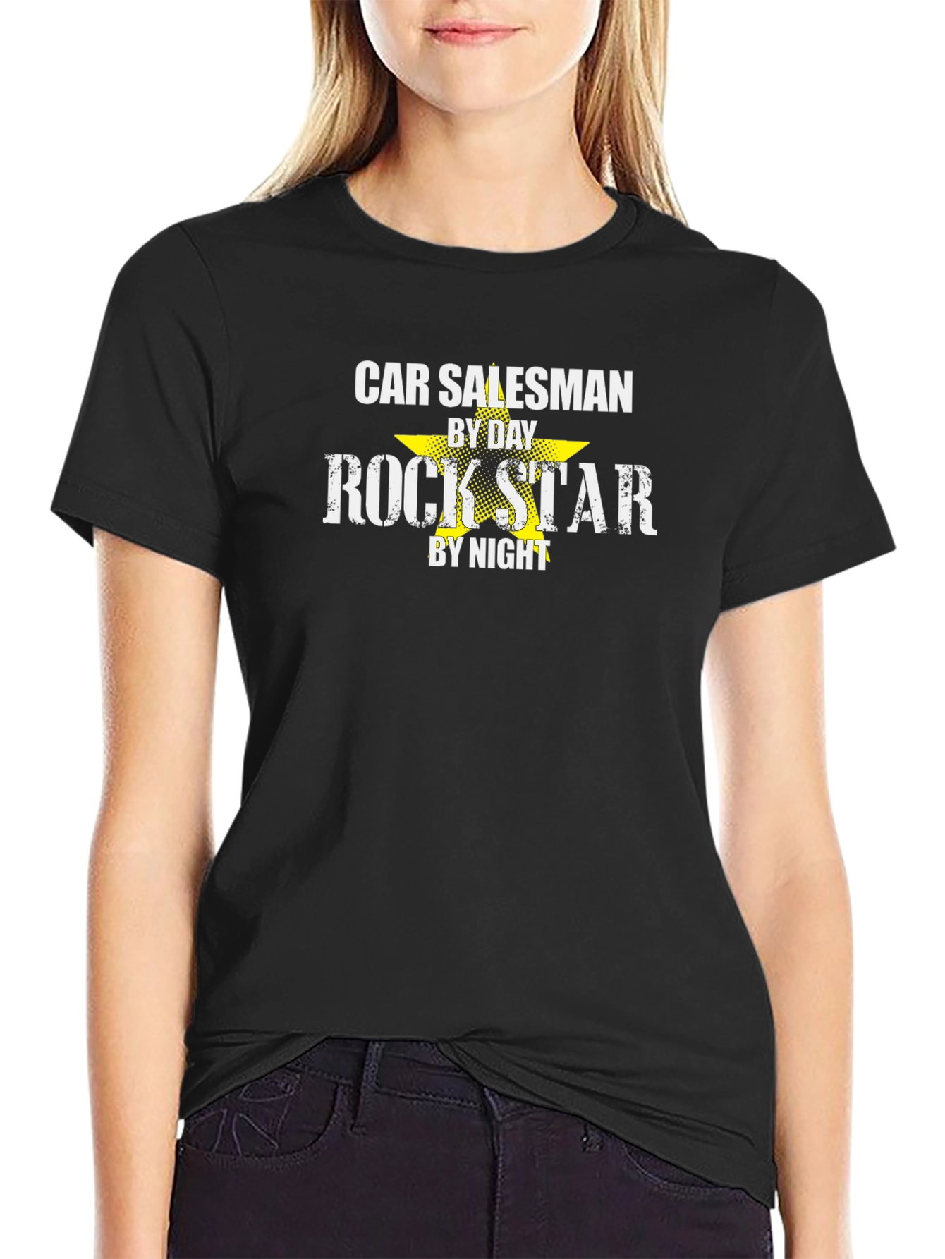 Car Salesman Rock Star T-Shirt