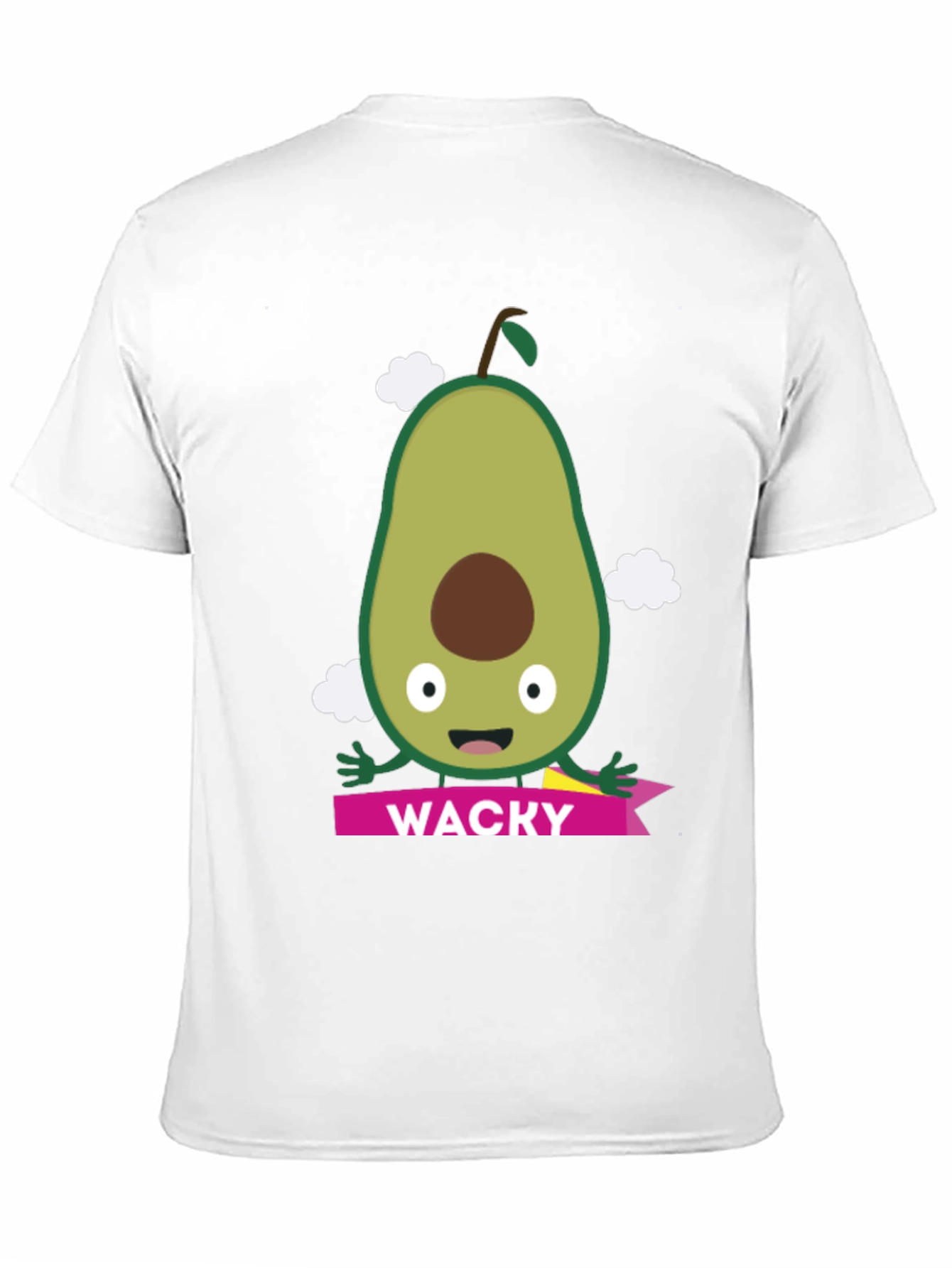 WACKY Avocado Graphic T-Shirt - Trendy & Unique!