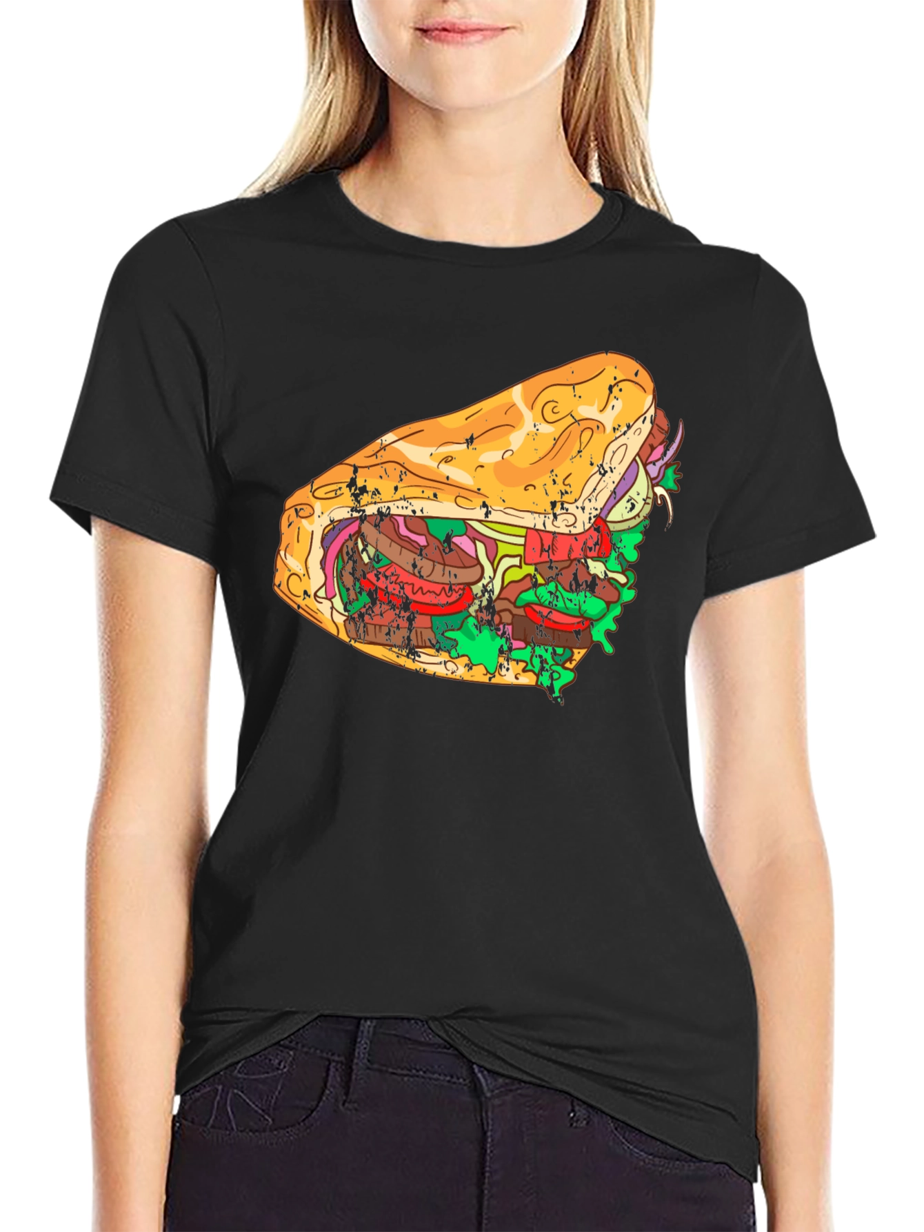 Sandwich Graphic Tee - Comfort Food Style