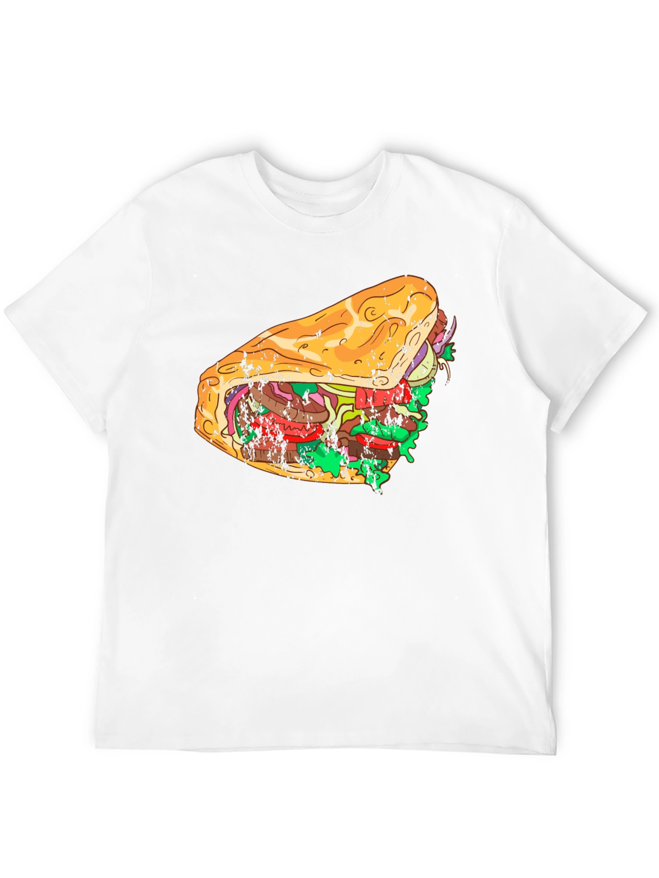 Sandwich Graphic Tee - Comfort Food Style