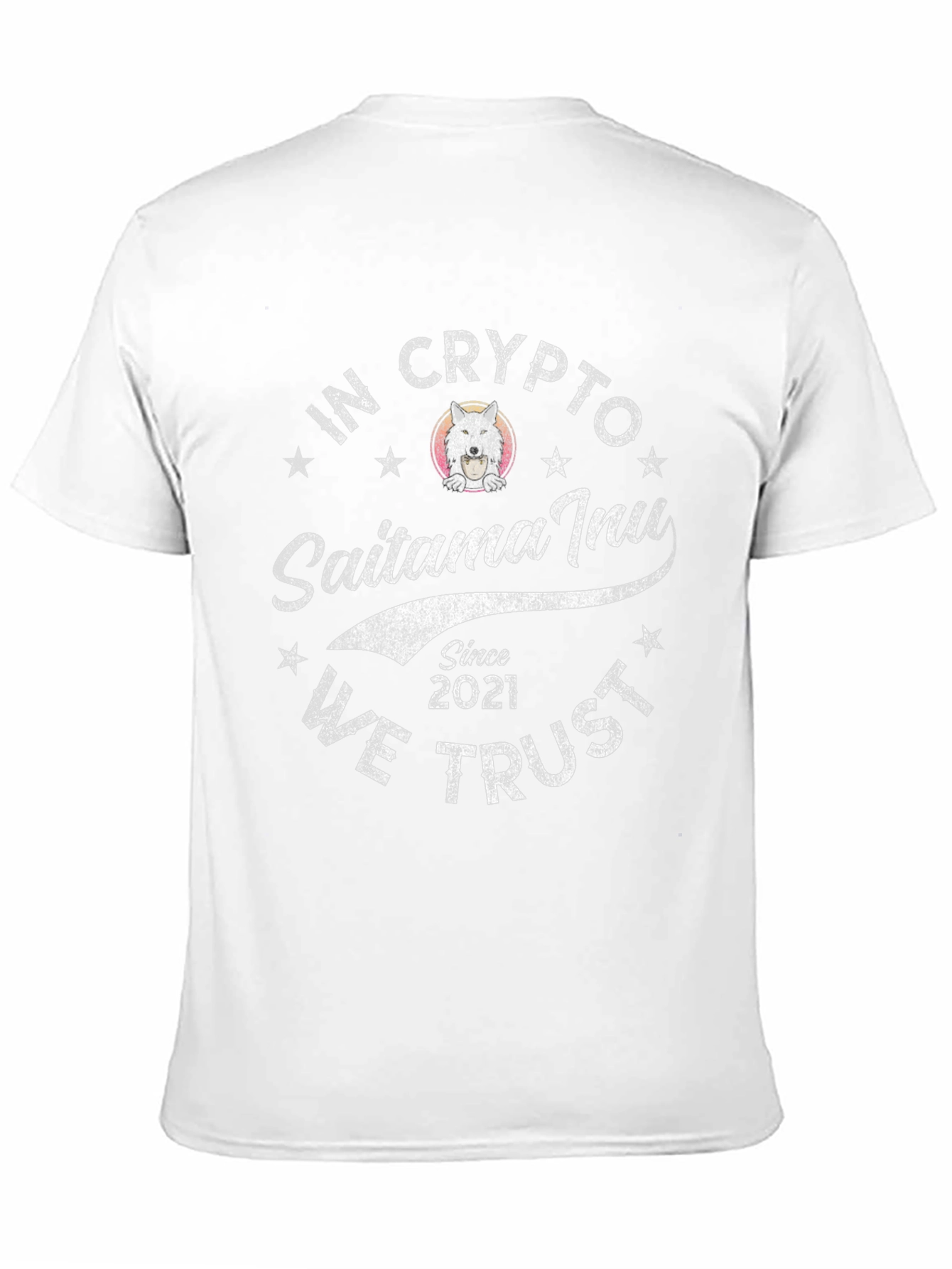 Saitama Inu Crypto T-Shirt - In Crypto We Trust