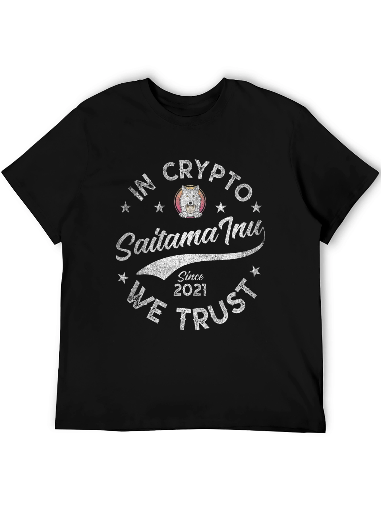 Saitama Inu Crypto T-Shirt - In Crypto We Trust