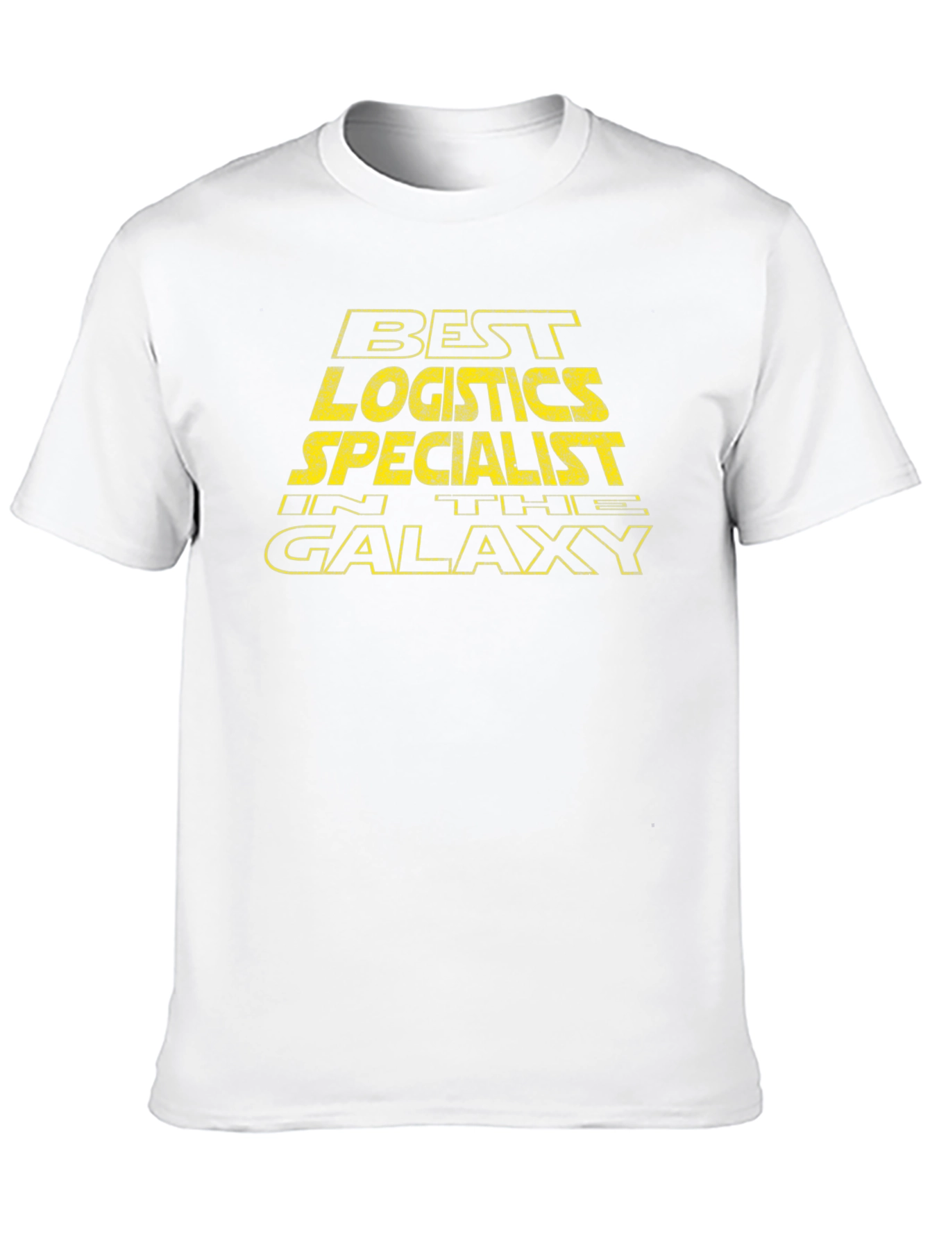 Best Logistics Specialist T-Shirt - Galaxy Design
