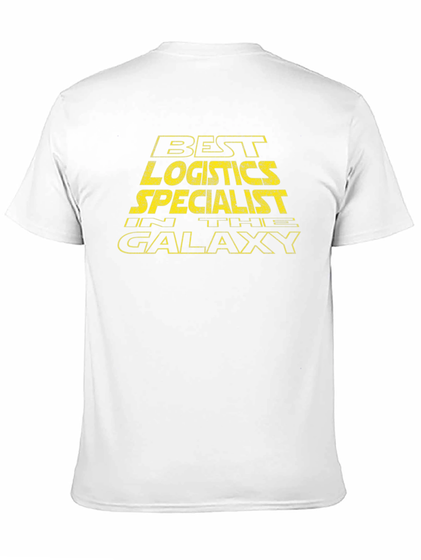 Best Logistics Specialist T-Shirt - Galaxy Design