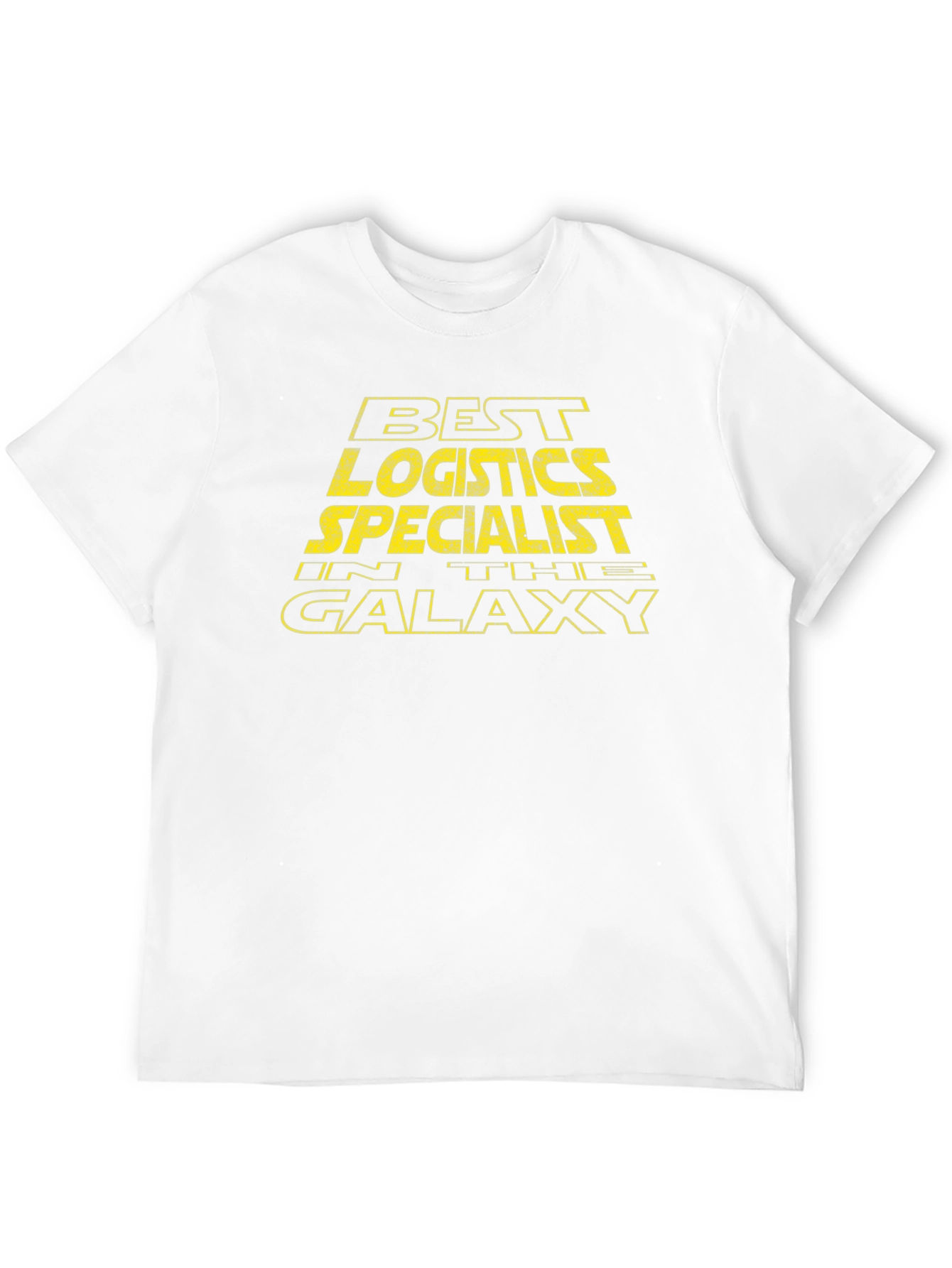 Best Logistics Specialist T-Shirt - Galaxy Design