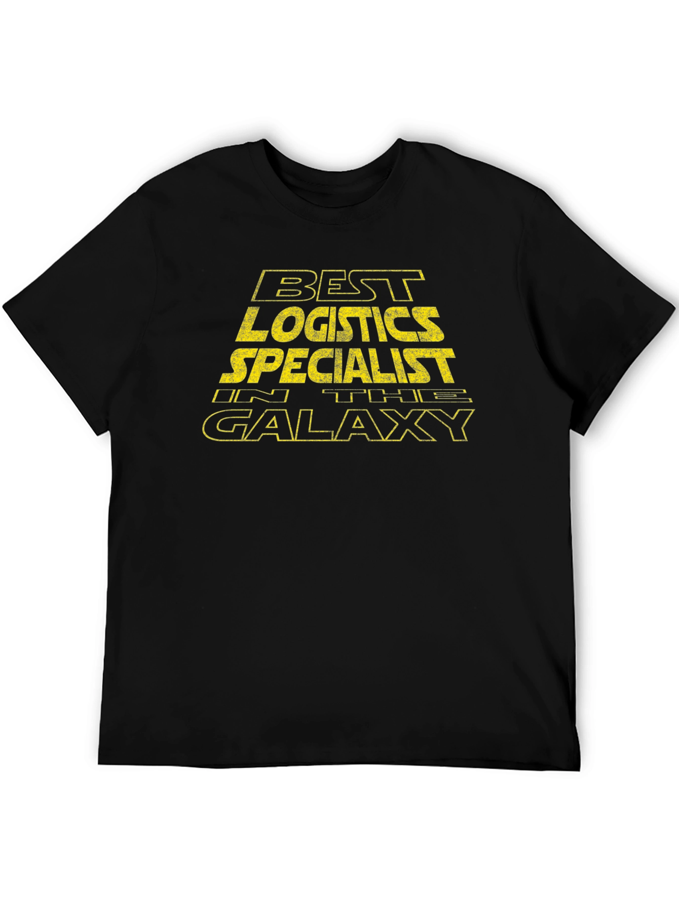 Best Logistics Specialist T-Shirt - Galaxy Design