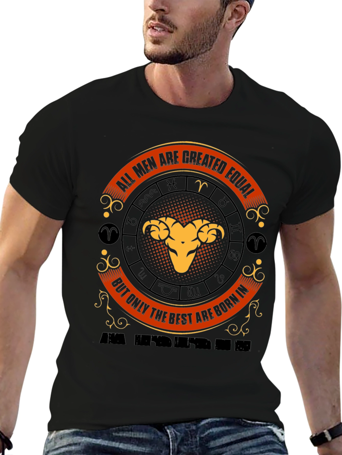 Aries Zodiac Graphic T-Shirt