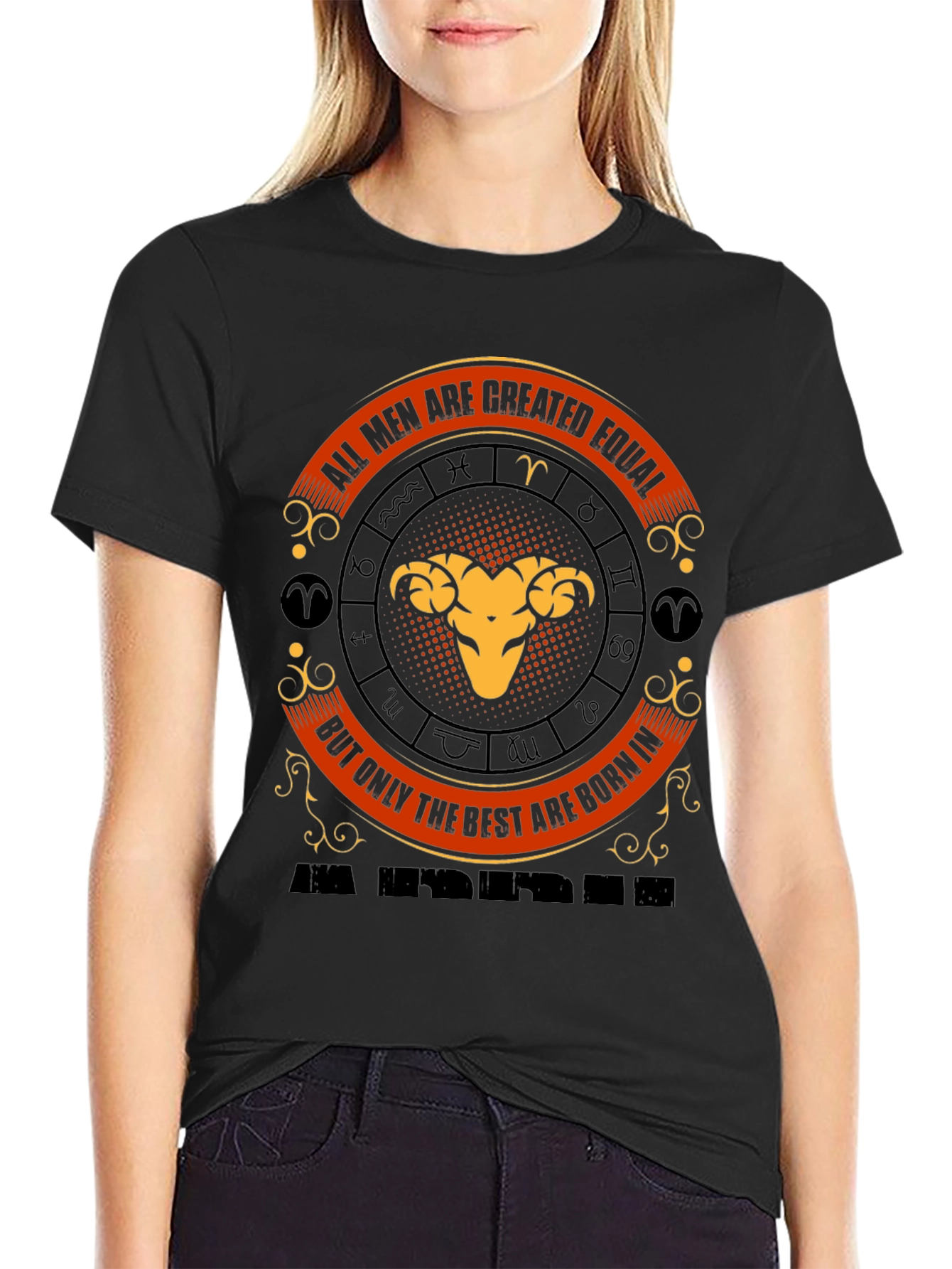 Aries Zodiac Graphic T-Shirt